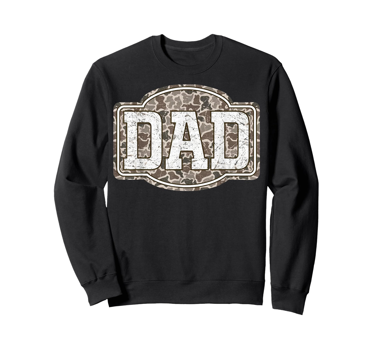 Retro Old Camo Dad Camouflage Hunting Season Father's Day T-Shirt
