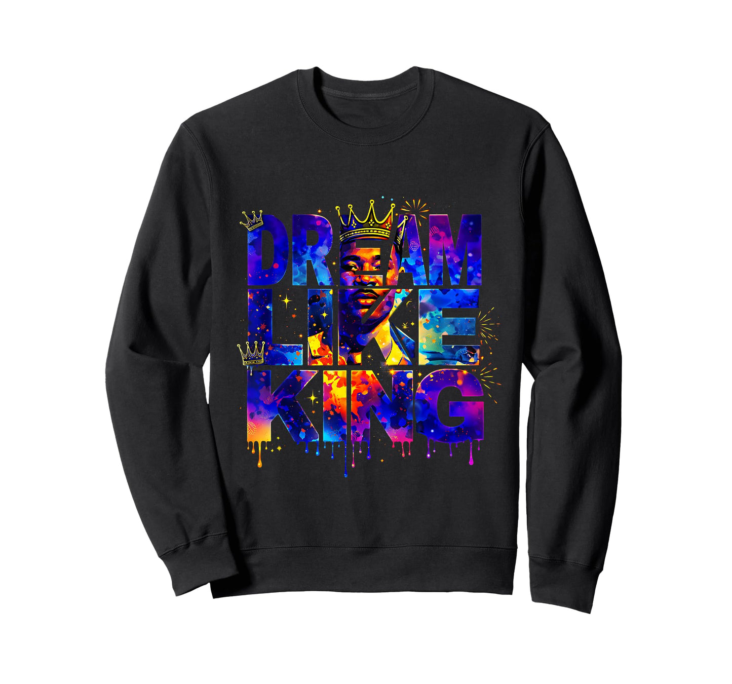 Dream Like King African American Black History Month T-Shirt