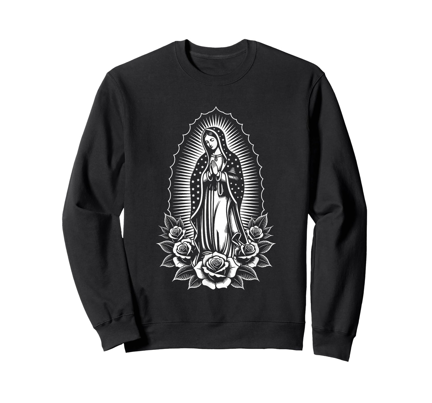 Virgin Mary Virgen De Guadalupe Our Lady Catholic Saint T-Shirt