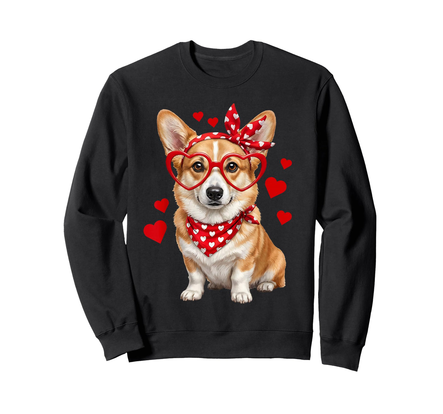 Corgi Valentines Day Dog Lover Heart T-Shirt