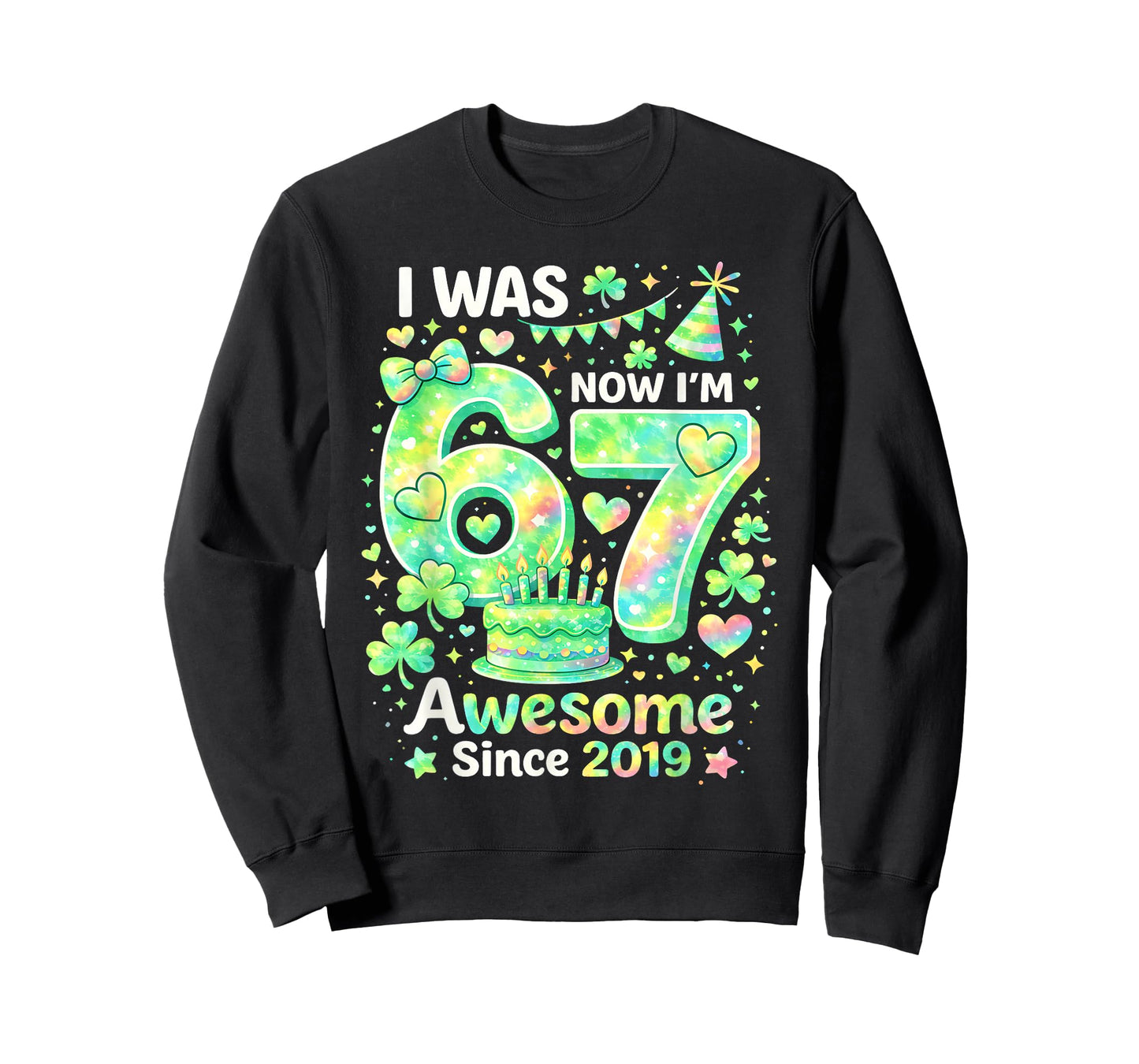 I was 6 Now I’m 7 Happy St Patricks Day Birthday Irish Boys T-Shirt