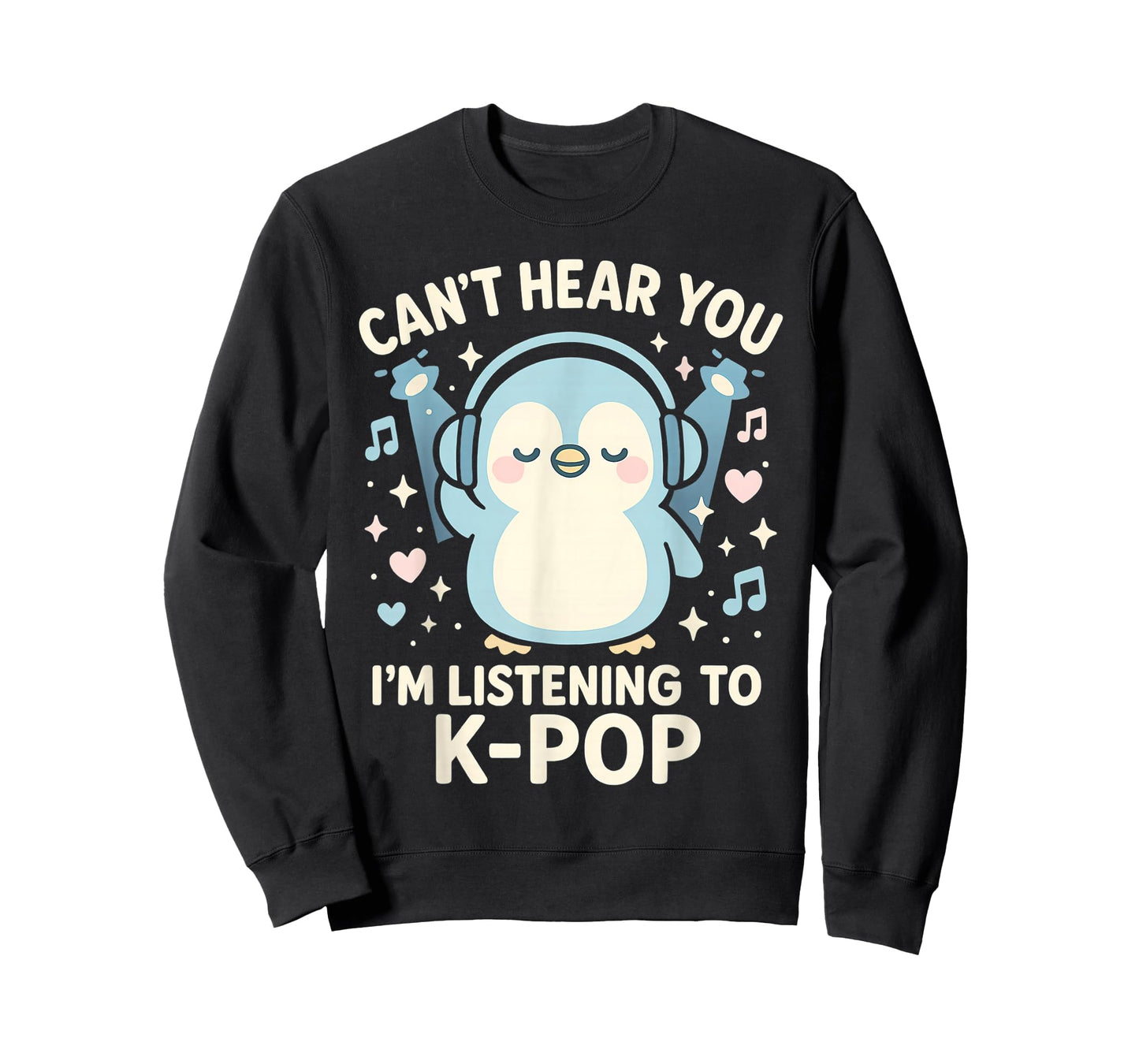 Kpop Penguin Pastel Kawaii Concert Anime Style T-Shirt