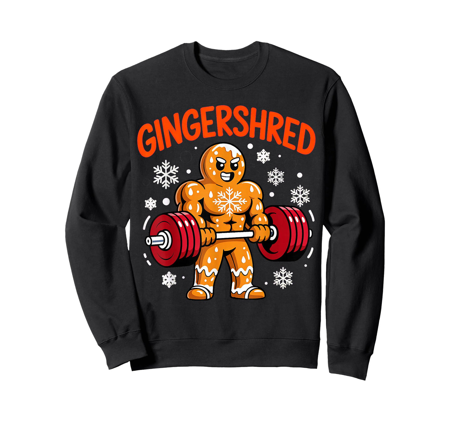Christmas Gym Gingerbread T-Shirt