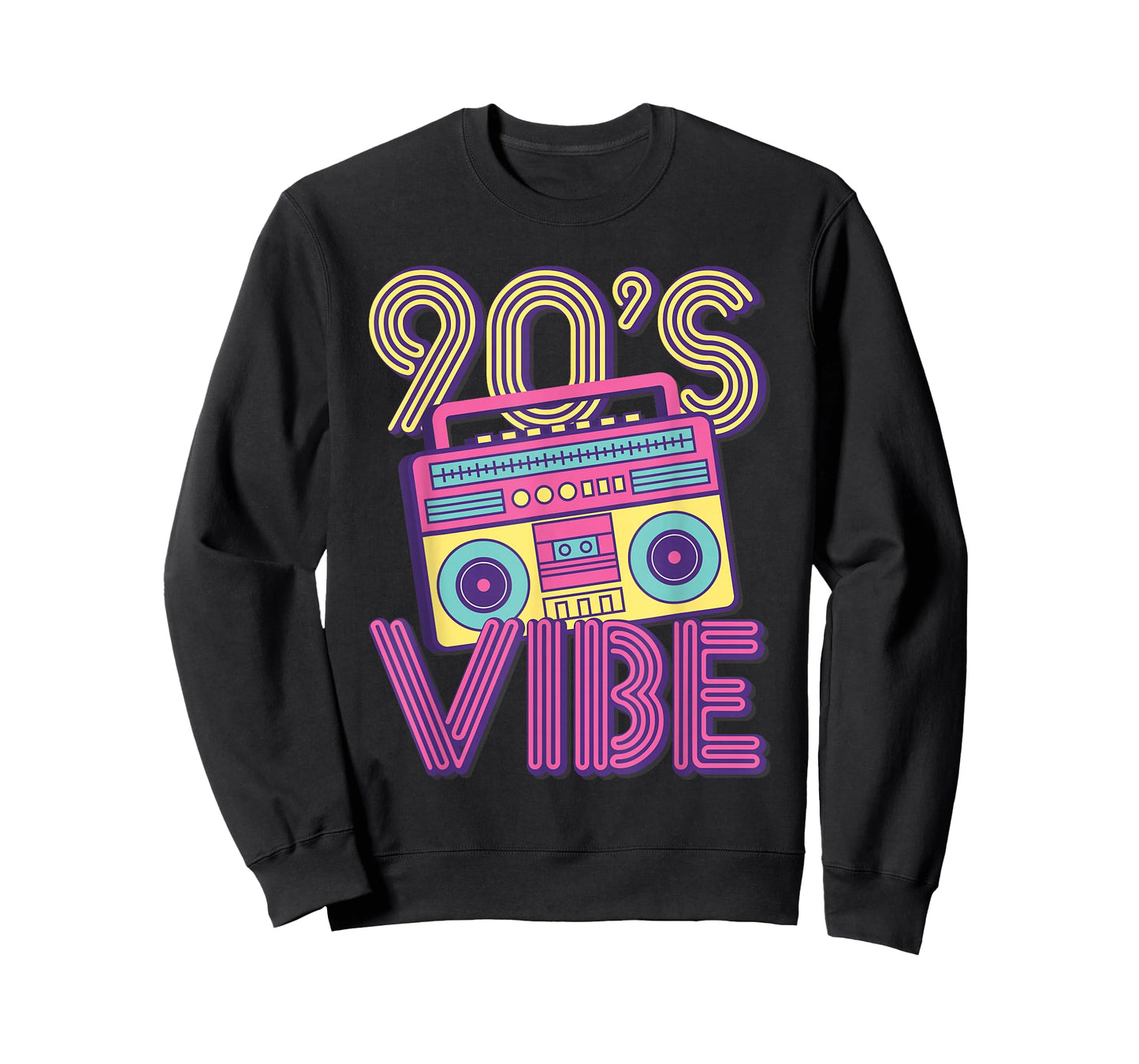 90's Vibe Vintage Style Cassette Tape Music Nostalgic Vibes T-Shirt