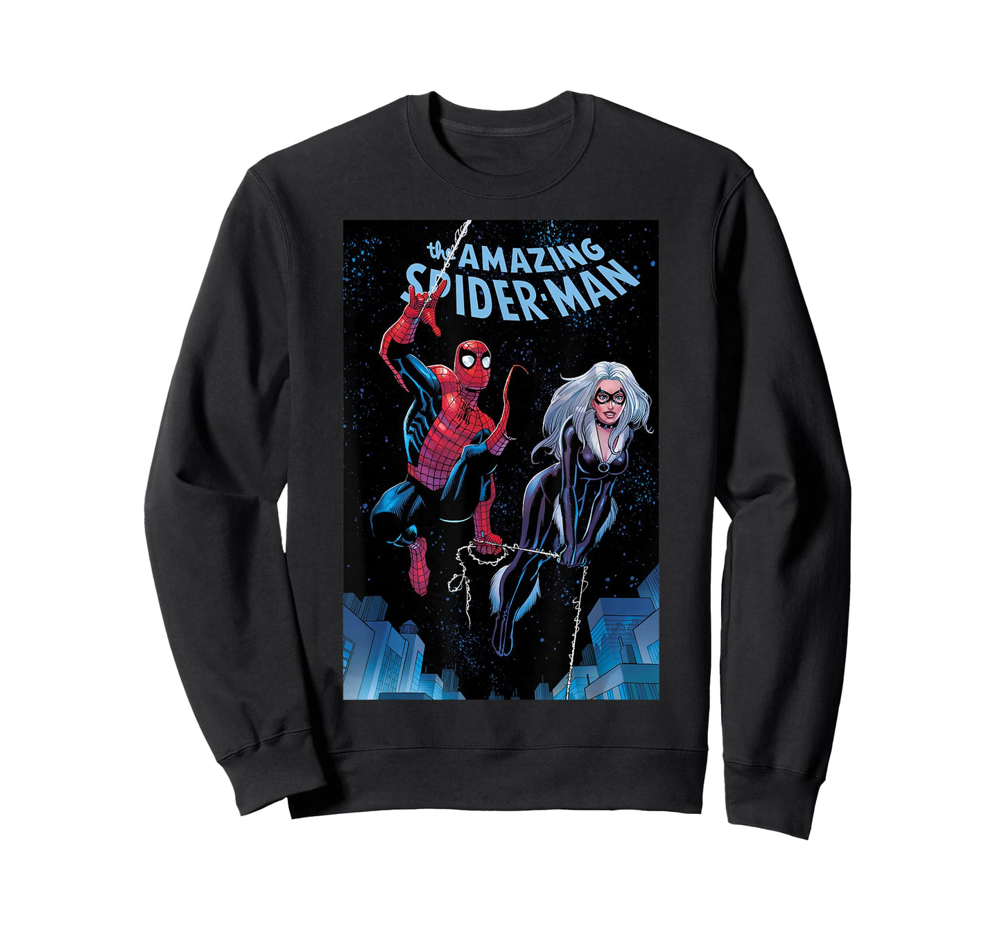 Marvel Spider-Man The Amazing Spider-Man and Black Cat T-Shirt