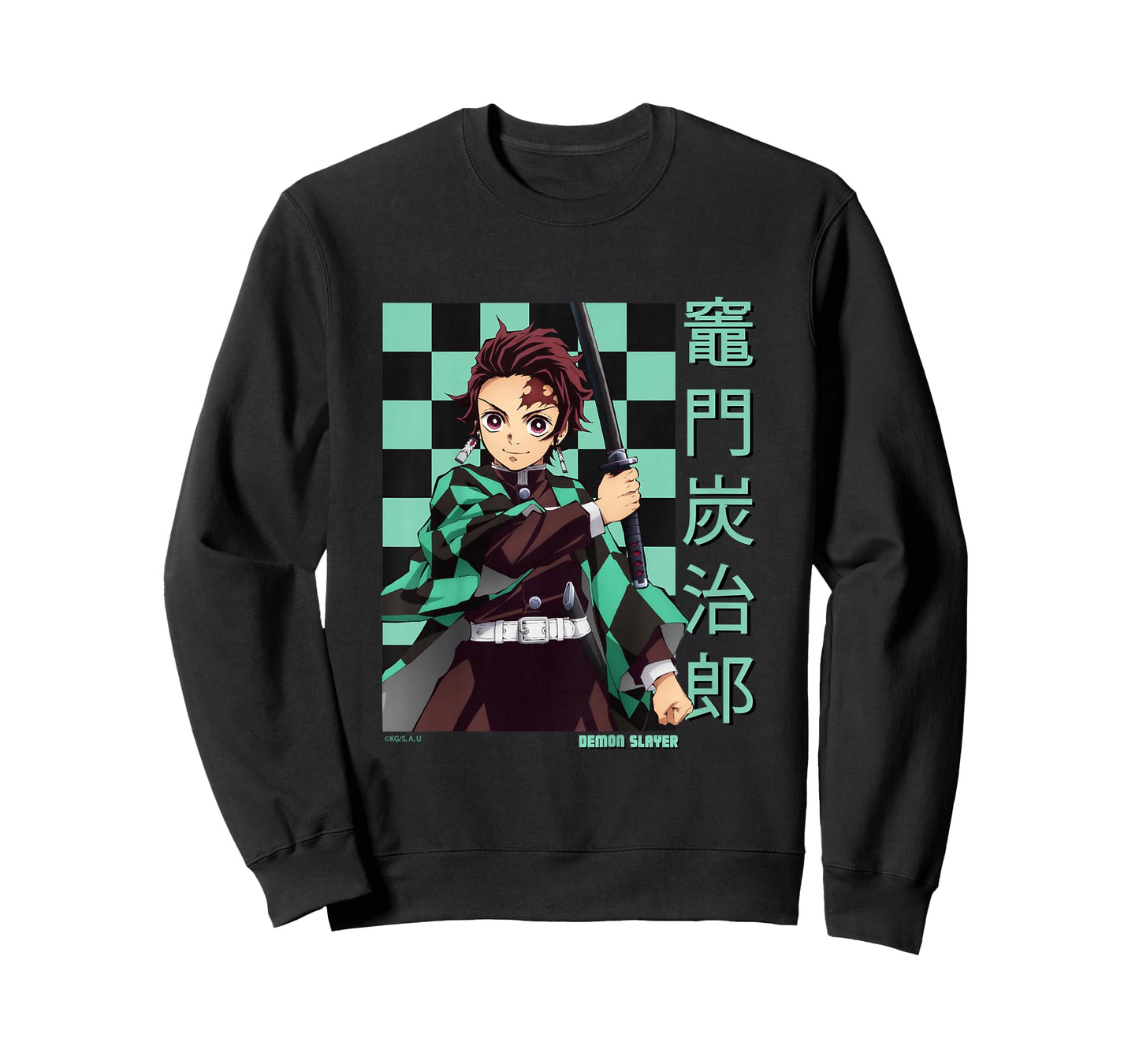 Kids Demon Slayer: Kimetsu no Yaiba Tanjiro Water Breathing Sword T-Shirt
