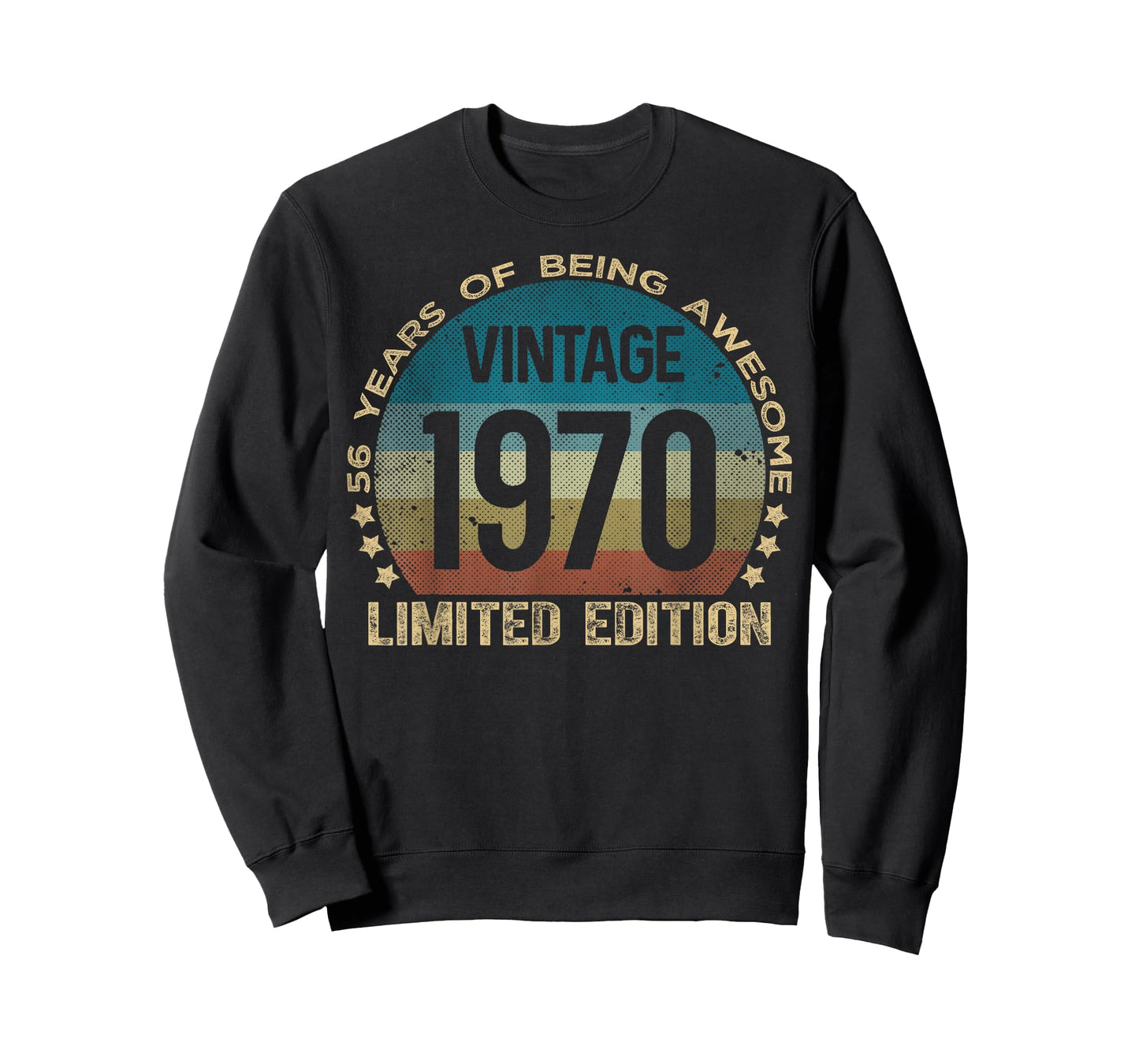56 Year Old Gifts Vintage 1970 Limited Edition 56th Birthday T-Shirt