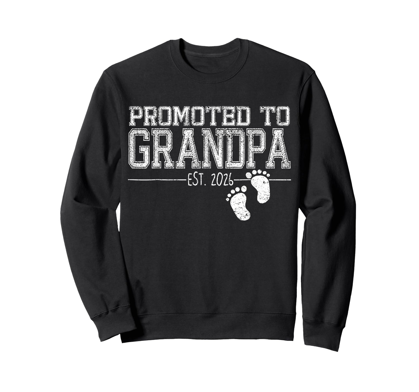 Grandpa 2026 Baby Announcement Promoted to Grandpa Est 2026 T-Shirt