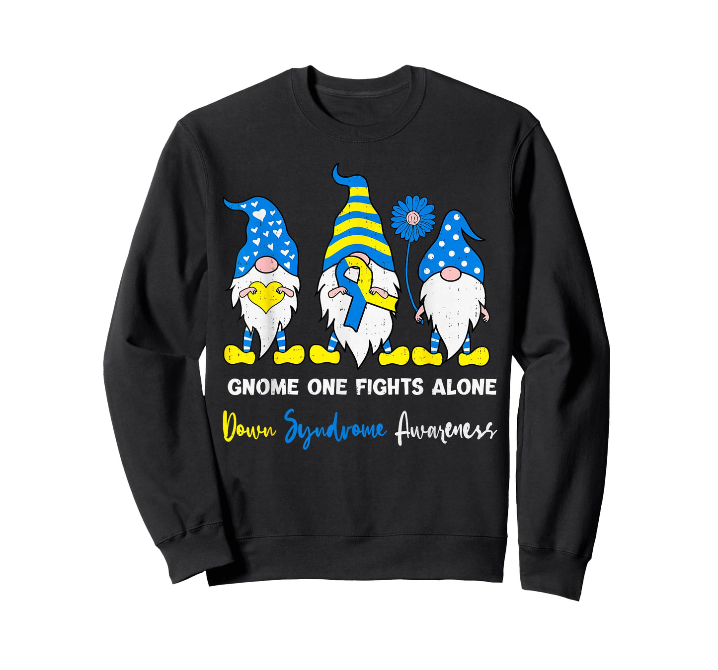 Gnome Down Syndrome Awareness T21 Trisomy 21 Men Women Kids T-Shirt