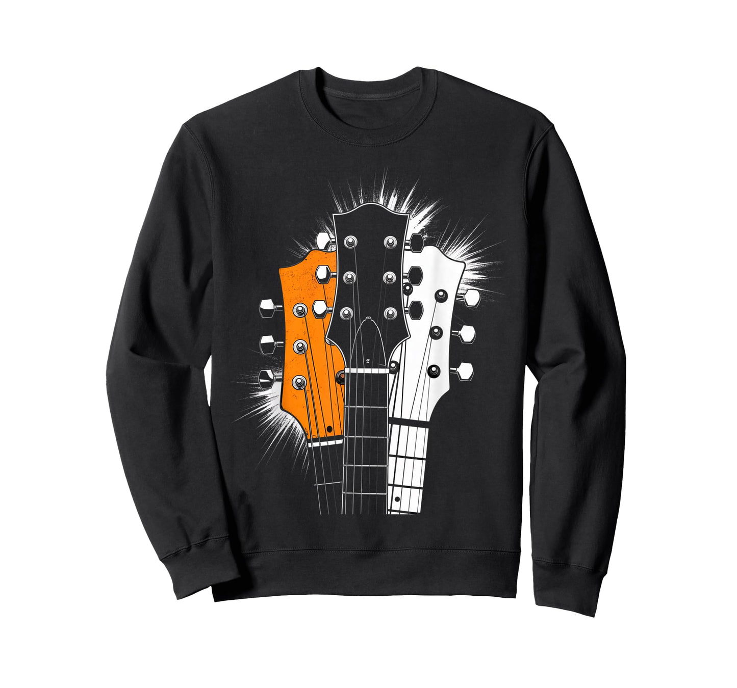 Retro Vintage 80s Silhouette Rock Music Guitar Lover Gifts T-Shirt
