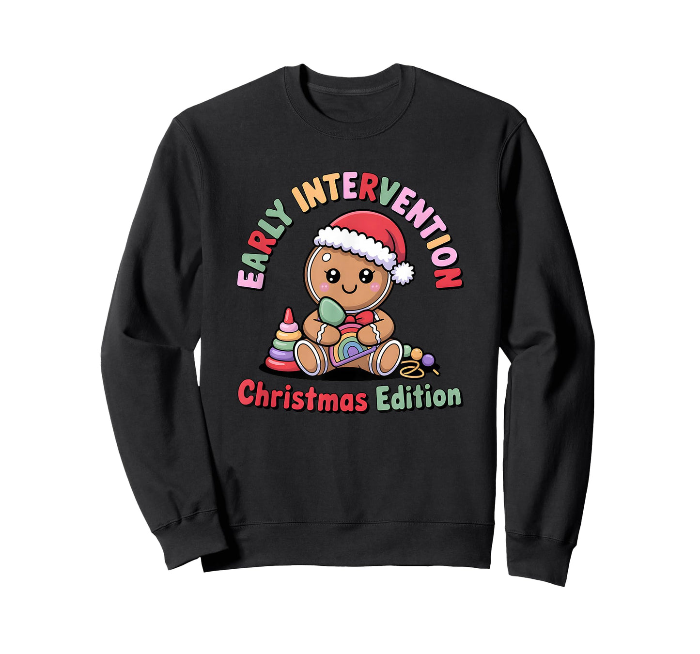 Cute Gingerbread Early Interventionist T-Shirt