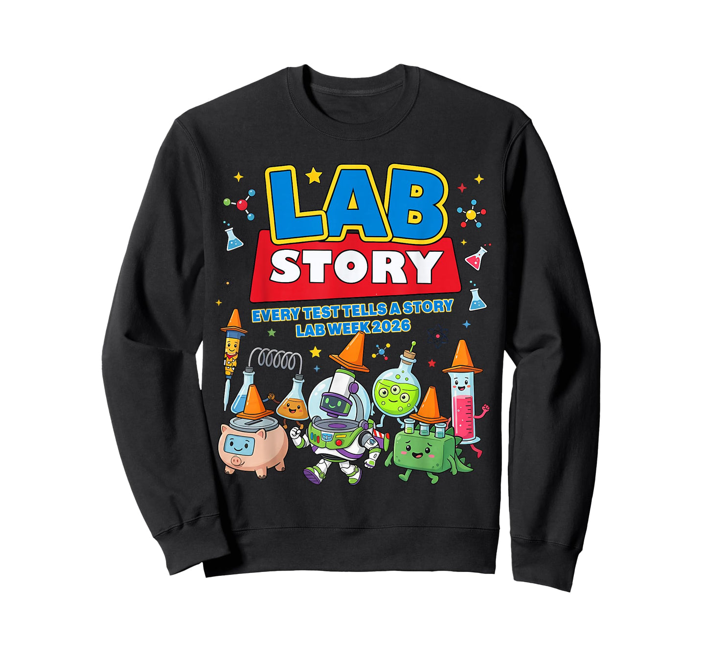 Lab Story Lab Week 2026 Medical Laboratory Technician Team T-Shirt