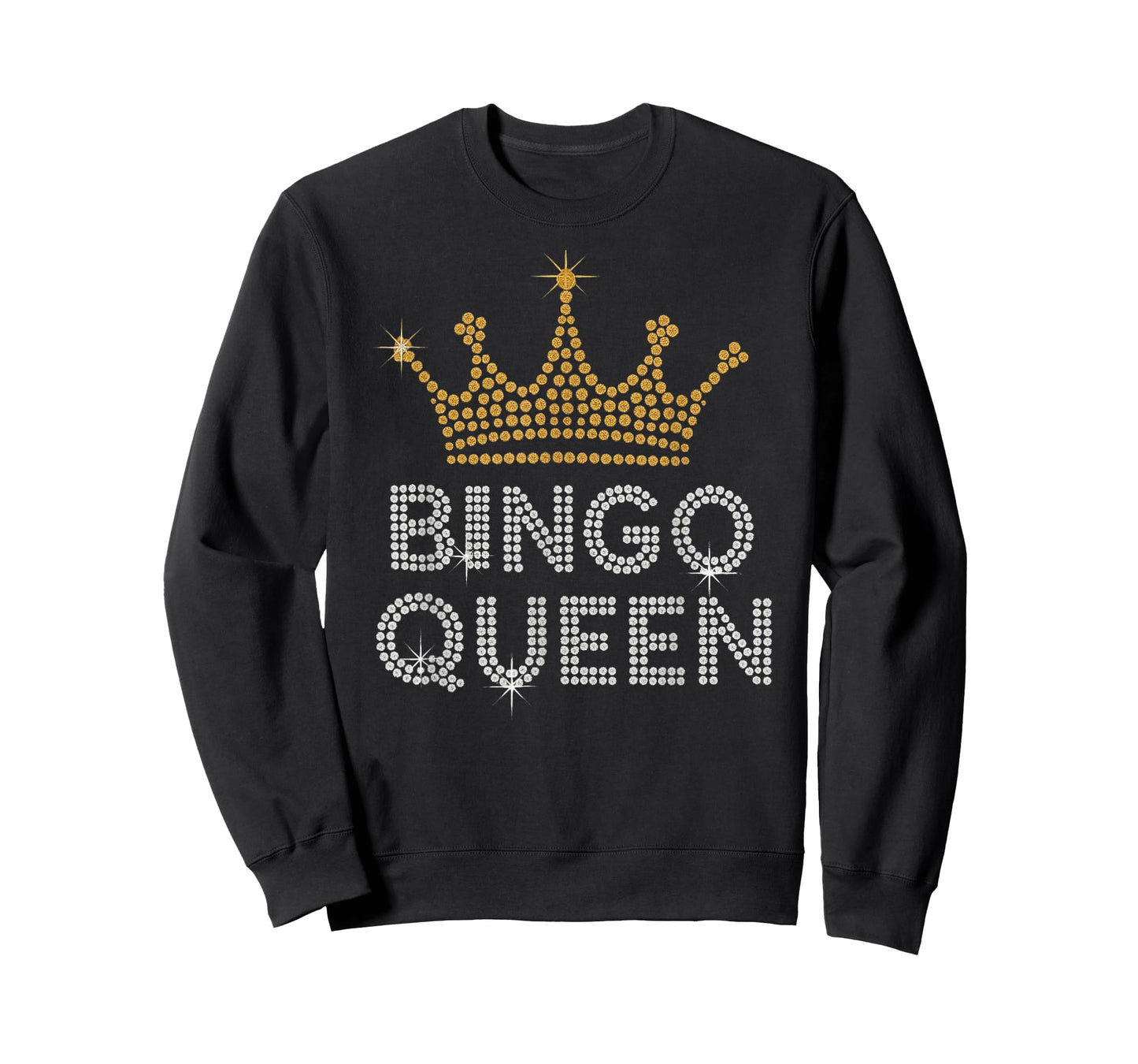 Bingo Queen Bingo Player Game Party Funny Women Girls Cute T-Shirt