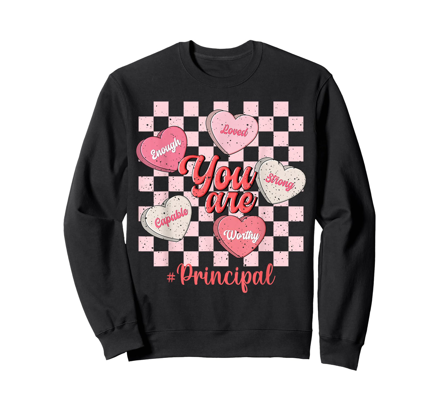 Funny Valentine Principal Love Heart T-Shirt