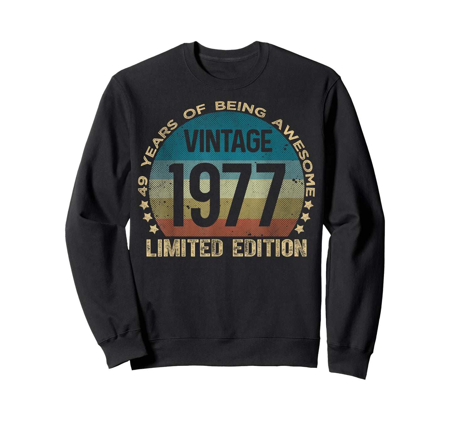 49 Year Old Gifts Vintage 1977 Limited Edition 49th Birthday T-Shirt