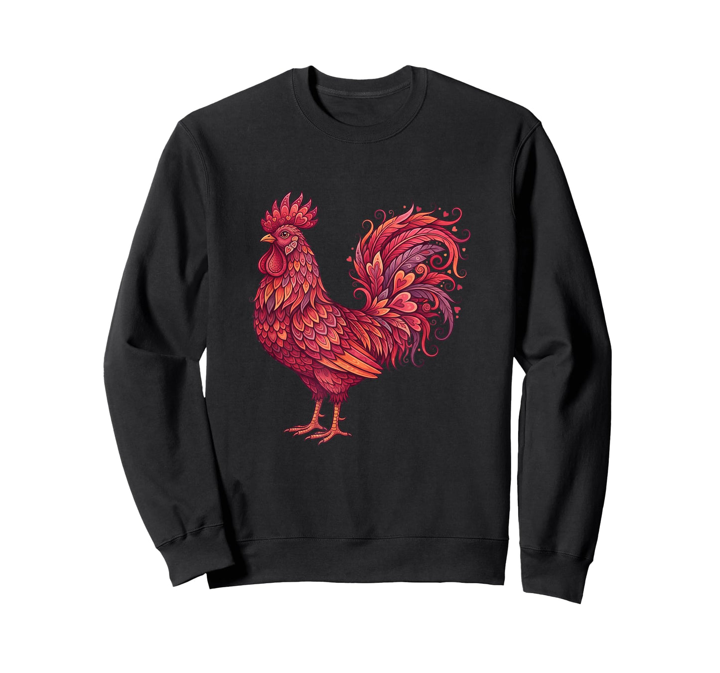 Chicken Valentines Day Heart for Farmers Cute Chicken Couple T-Shirt