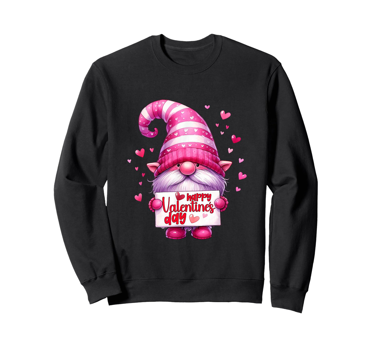 Happy Valentine's Day Gnomes Love Heart T-Shirt