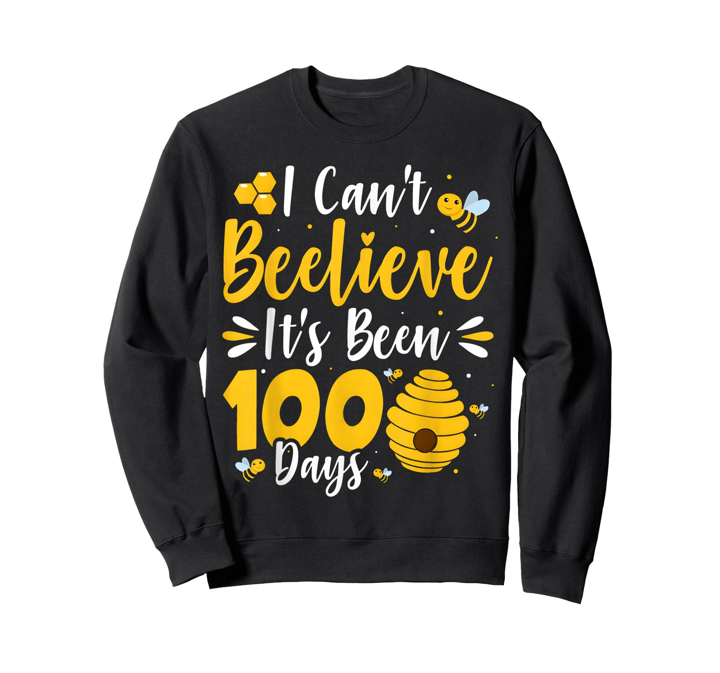 I Can't Believe It's Been 100 Days of School Bee 100th Kids T-Shirt