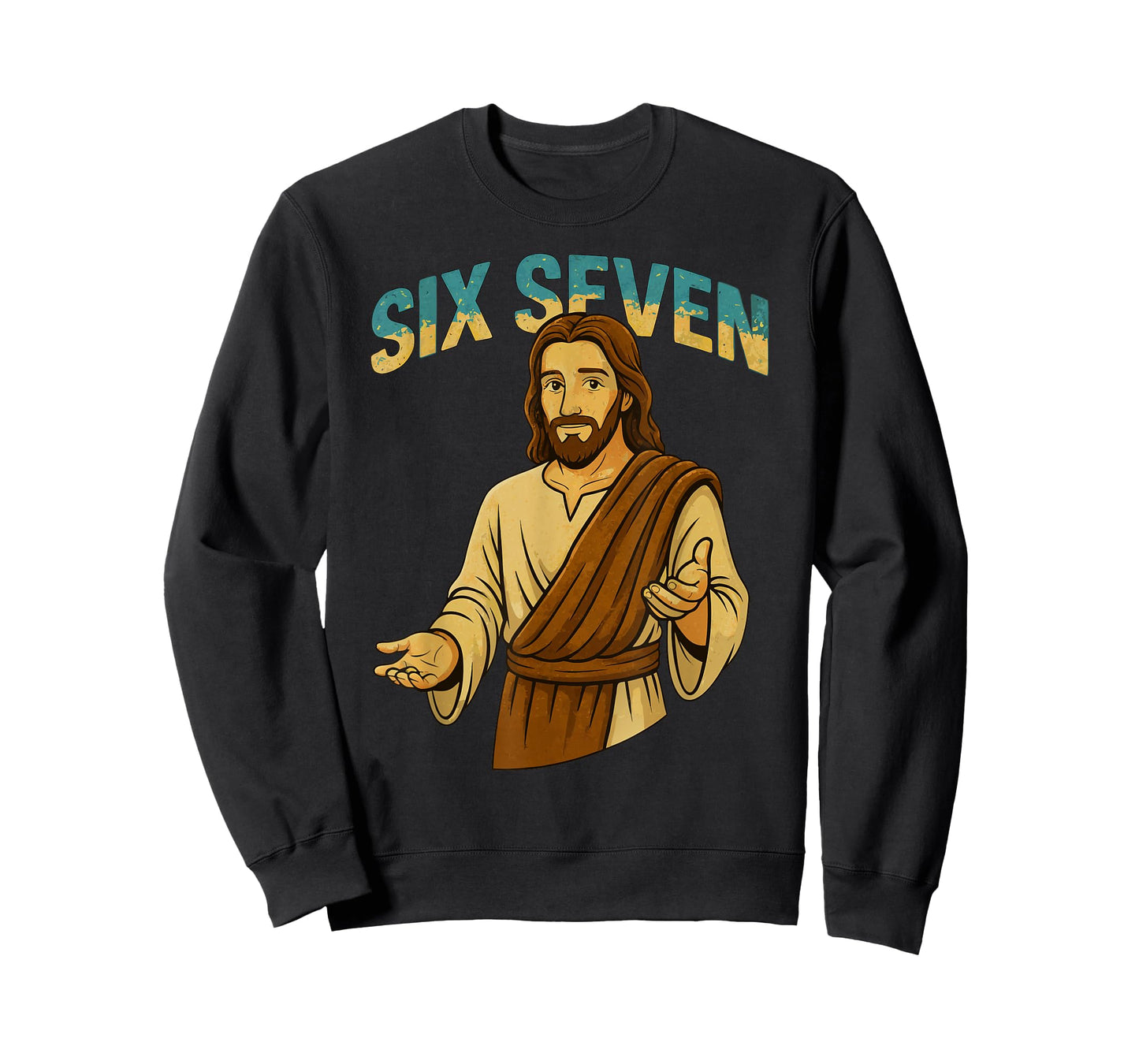 Six Seven Meme Christian Funny 67 Jesus T-Shirt