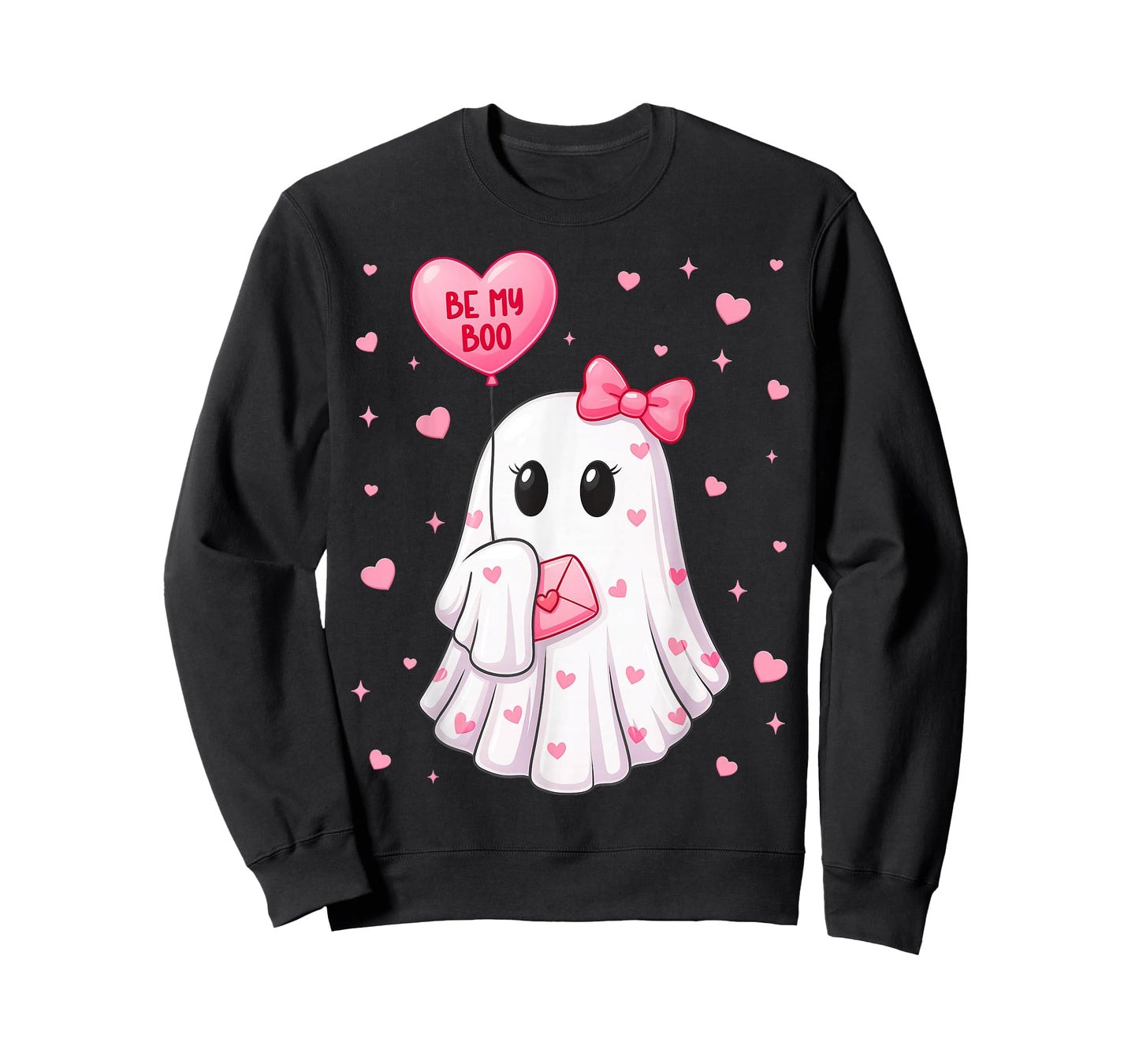 Bee My Boo Heart Boo Ghost Valentine Outfit Women Girl Kid T-Shirt