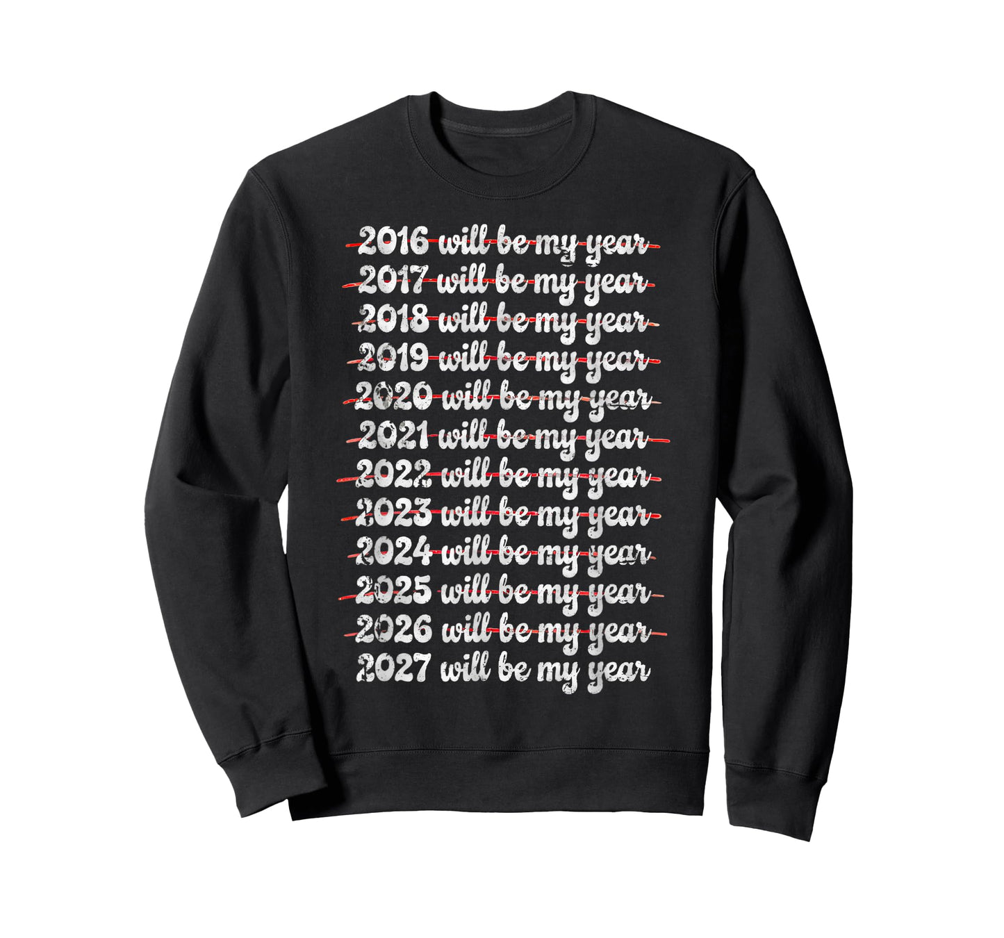 2027 Will Be My Year Procrastination New Year Resolution T-Shirt