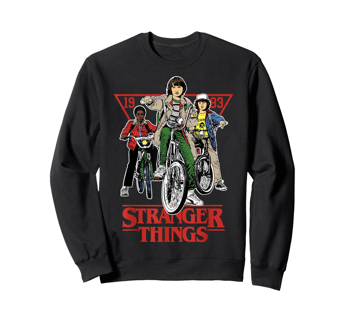 Stranger Things Will Mike Dustin On Bikes 1983 Retro T-Shirt
