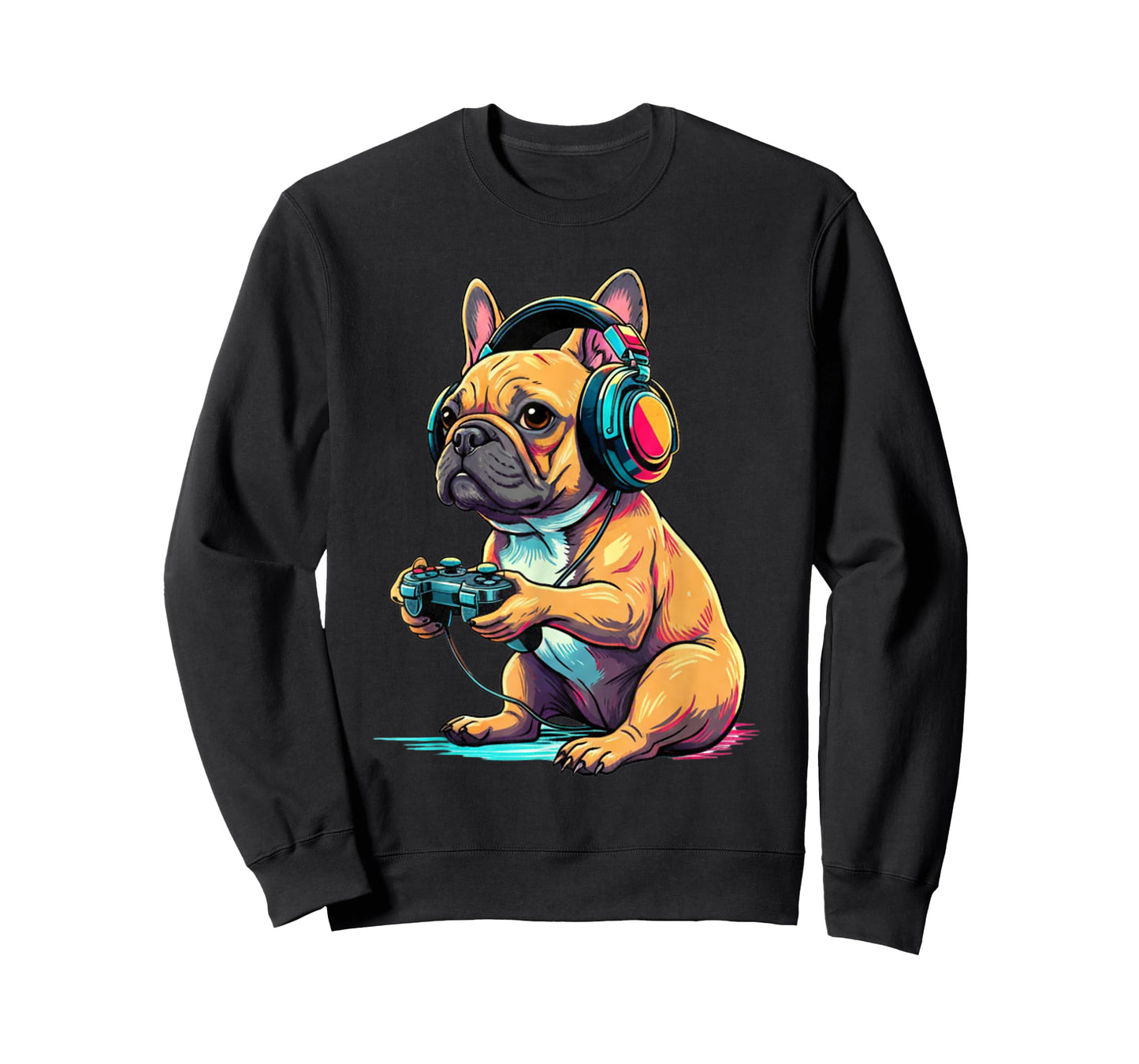 French Bulldog Funny Video Games French Bulldog T-Shirt