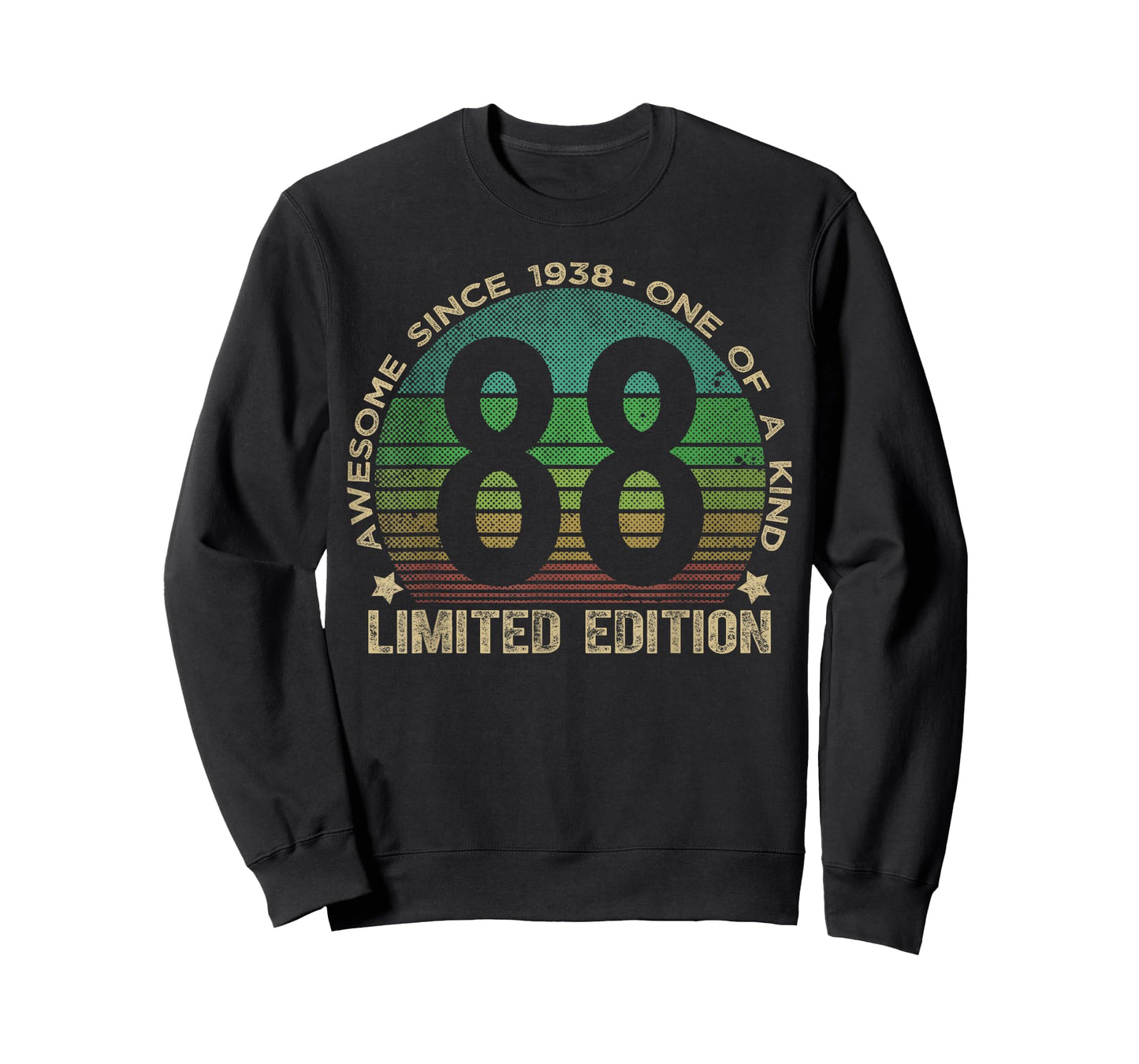 88 Year Old Gifts Vintage 1938 Limited Edition 88th Birthday T-Shirt