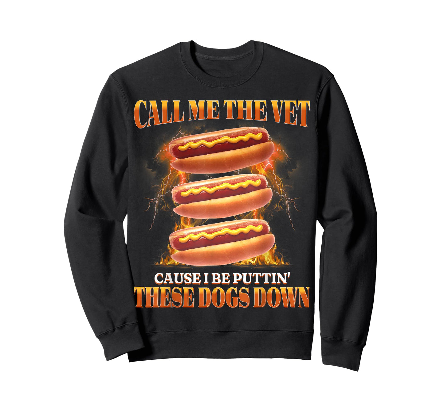 Call Me The Vet Cause I Be Puttin' These Dogs Down Funny T-Shirt