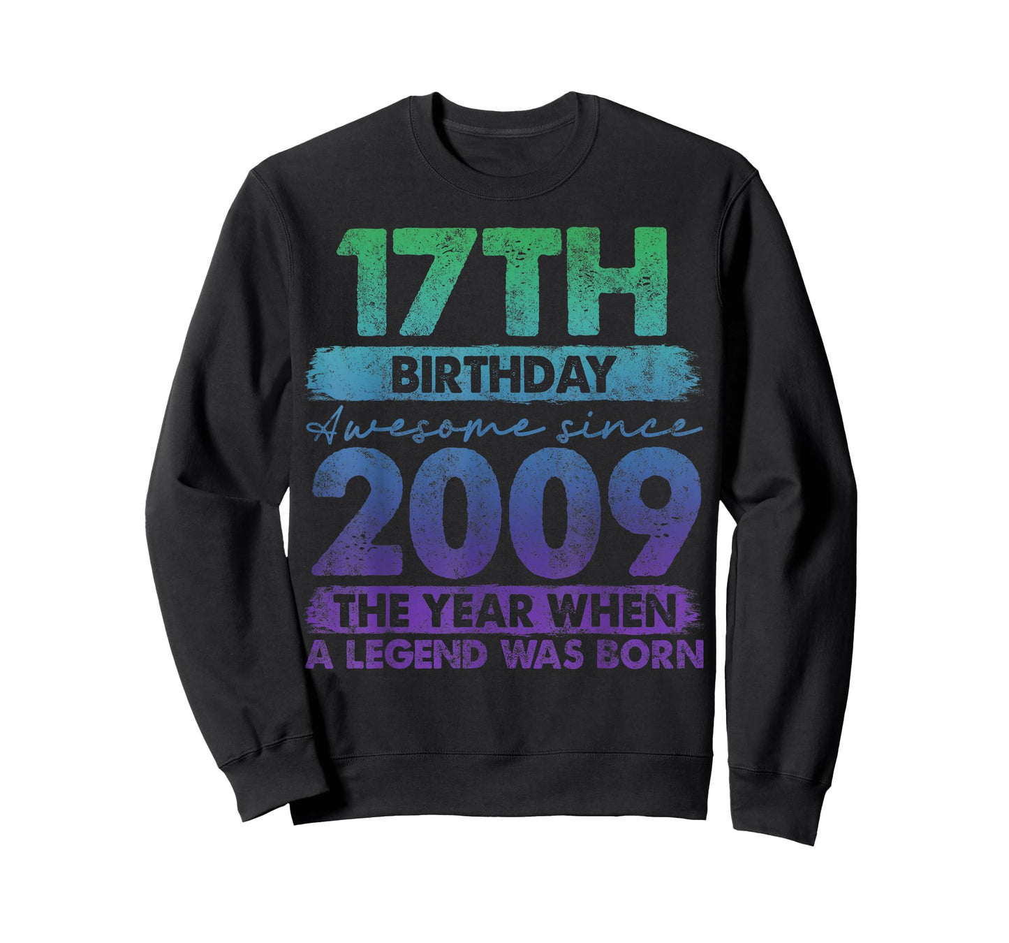 17 Year Old Gifts Vintage 2009 Limited Edition 17th Birthday T-Shirt