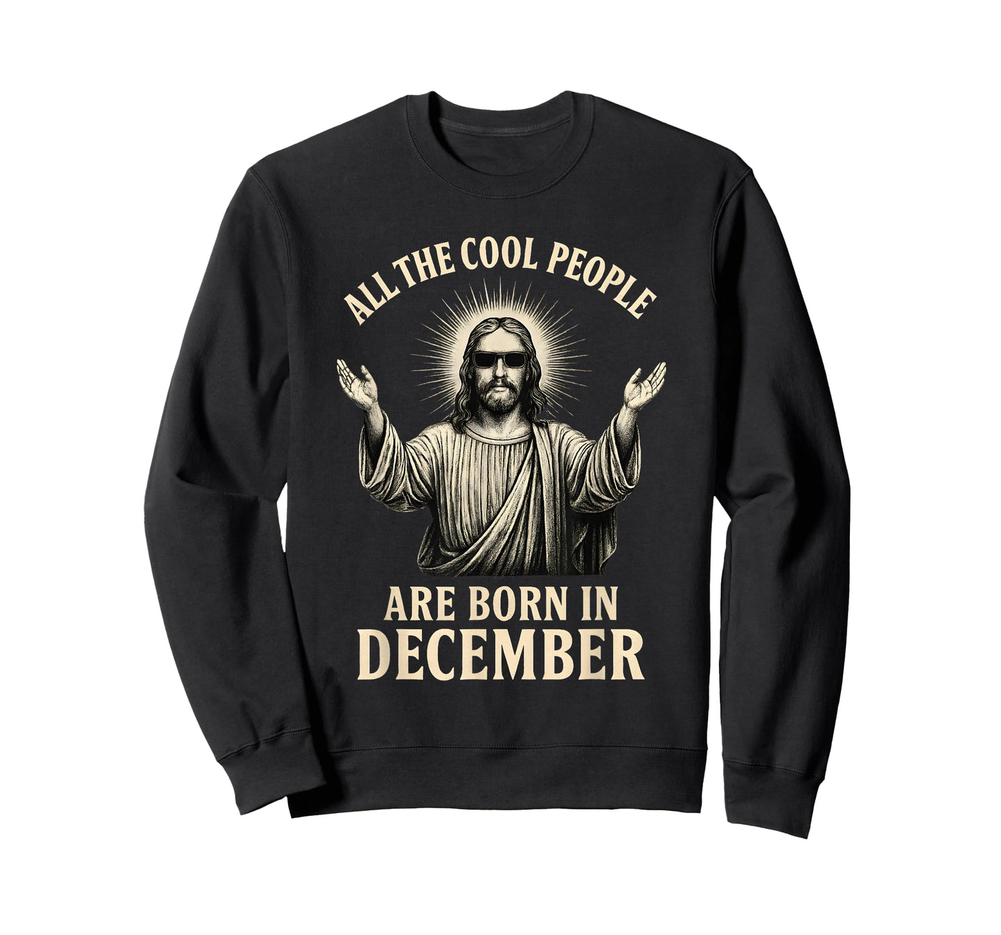 All Cool People are Born in December Birthday Funny Bday T-Shirt