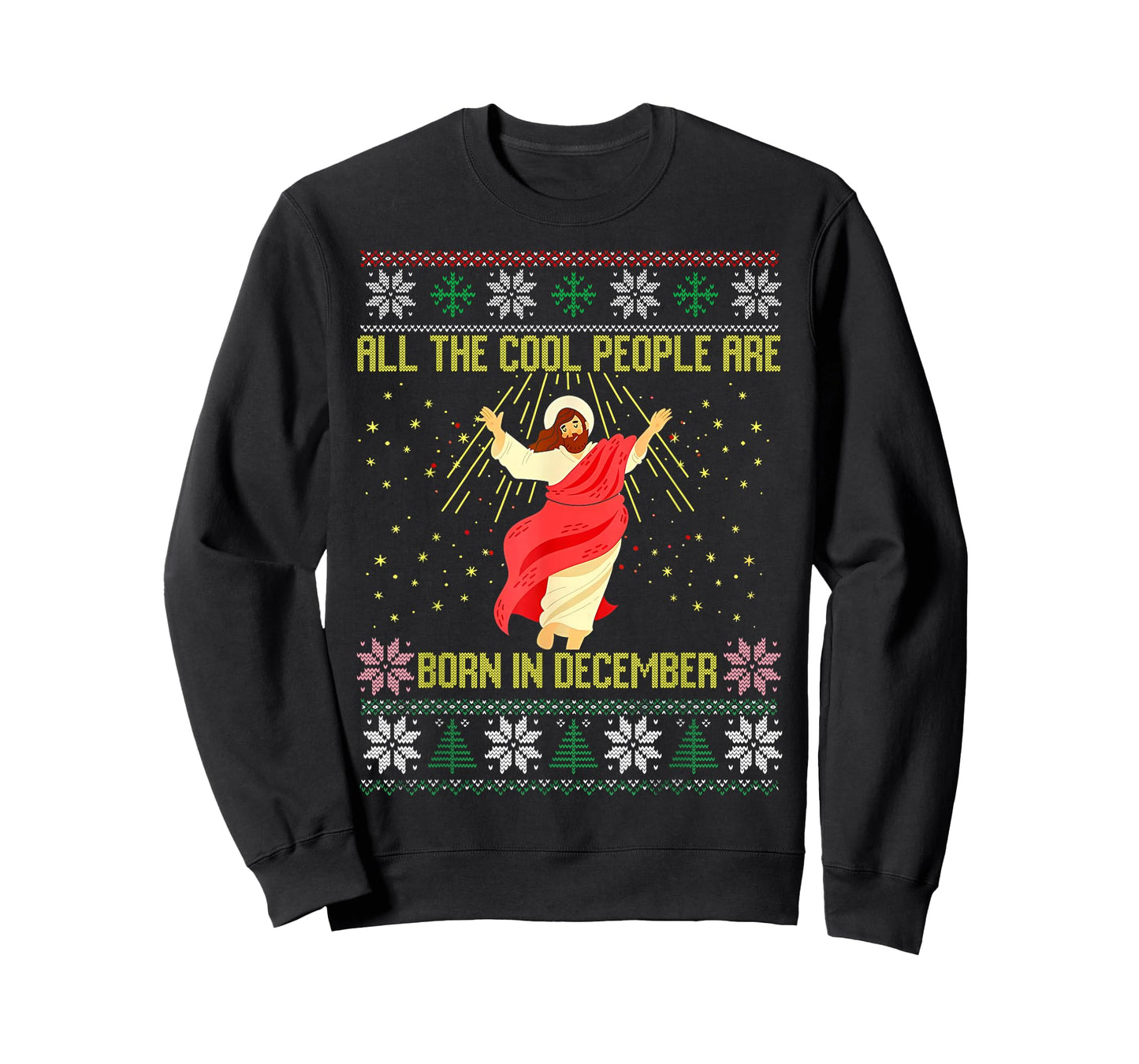 Cool People are Born in December Christian Christmas Bday T-Shirt