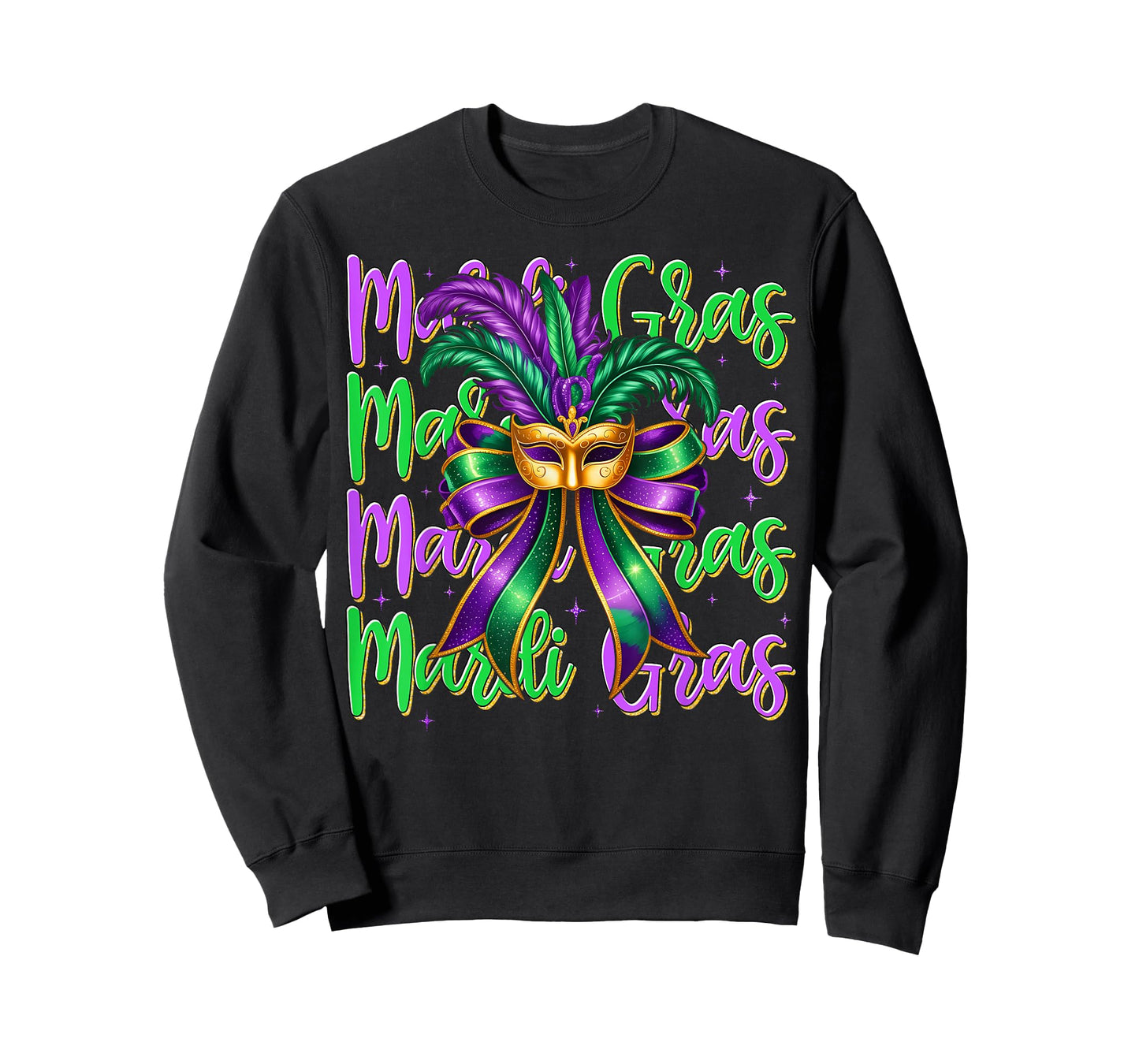 Mardi Gras Carnival Masquerade Feather Mask Girl Women Kid T-Shirt