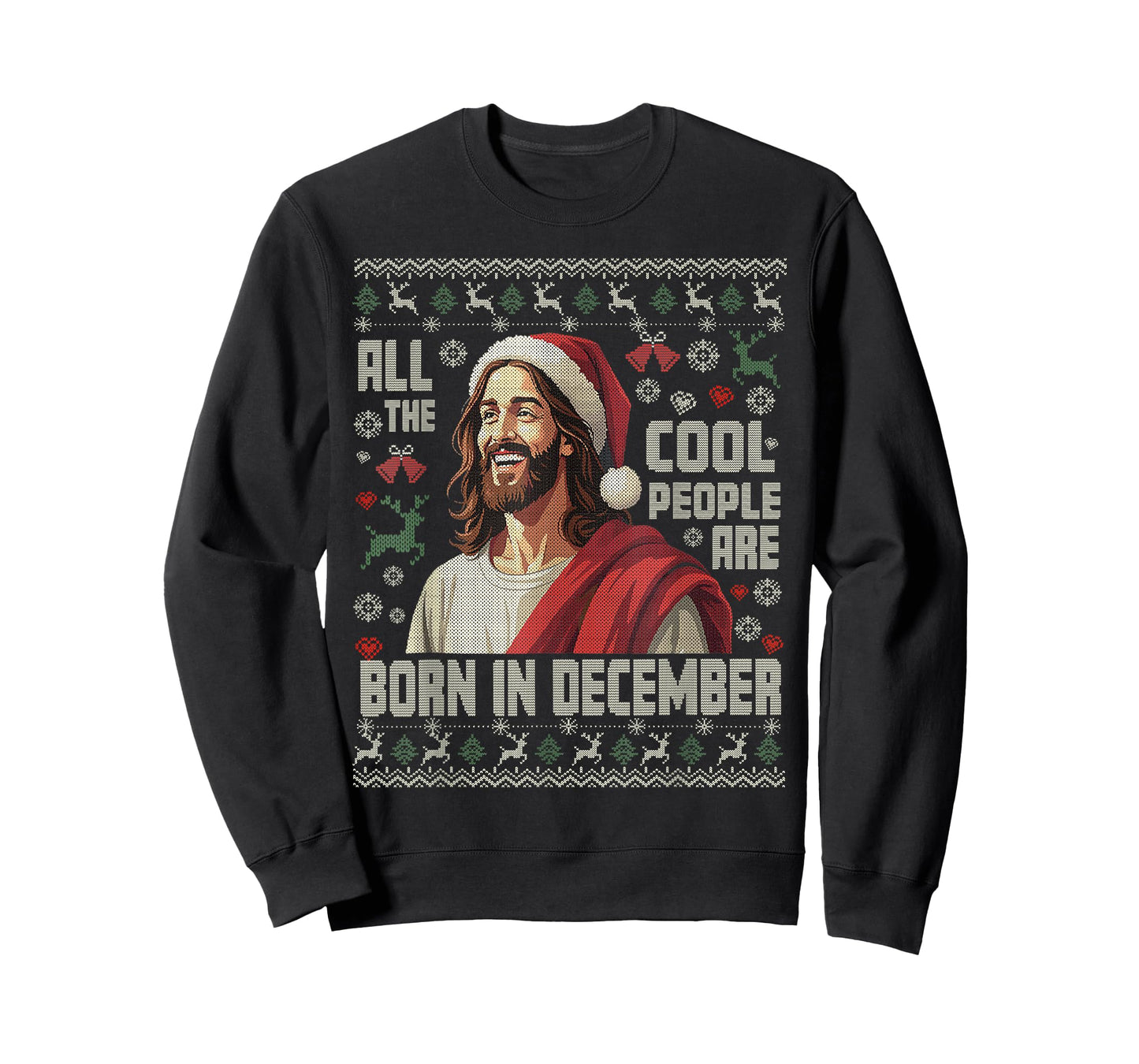 Cool People are Born in December Christian Christmas Bday T-Shirt