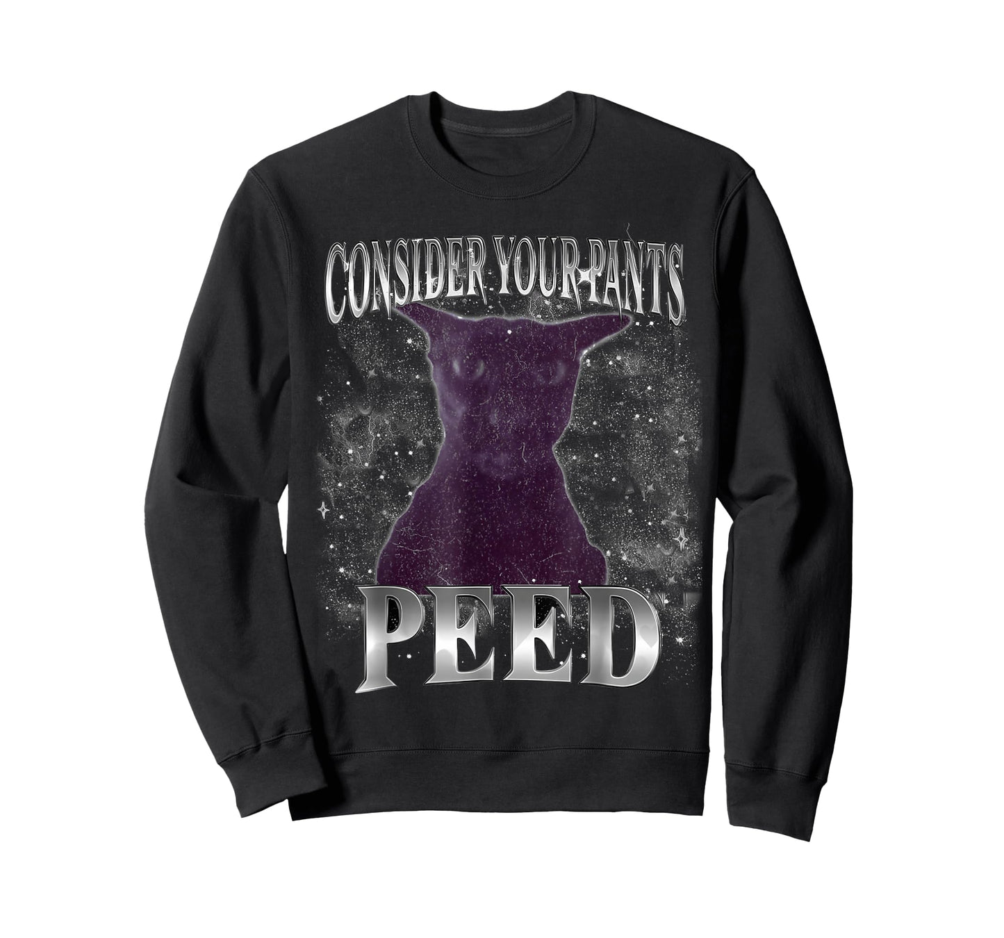 Funny Humor Consider Your Pants Peed Silly Cat Meme Saying T-Shirt