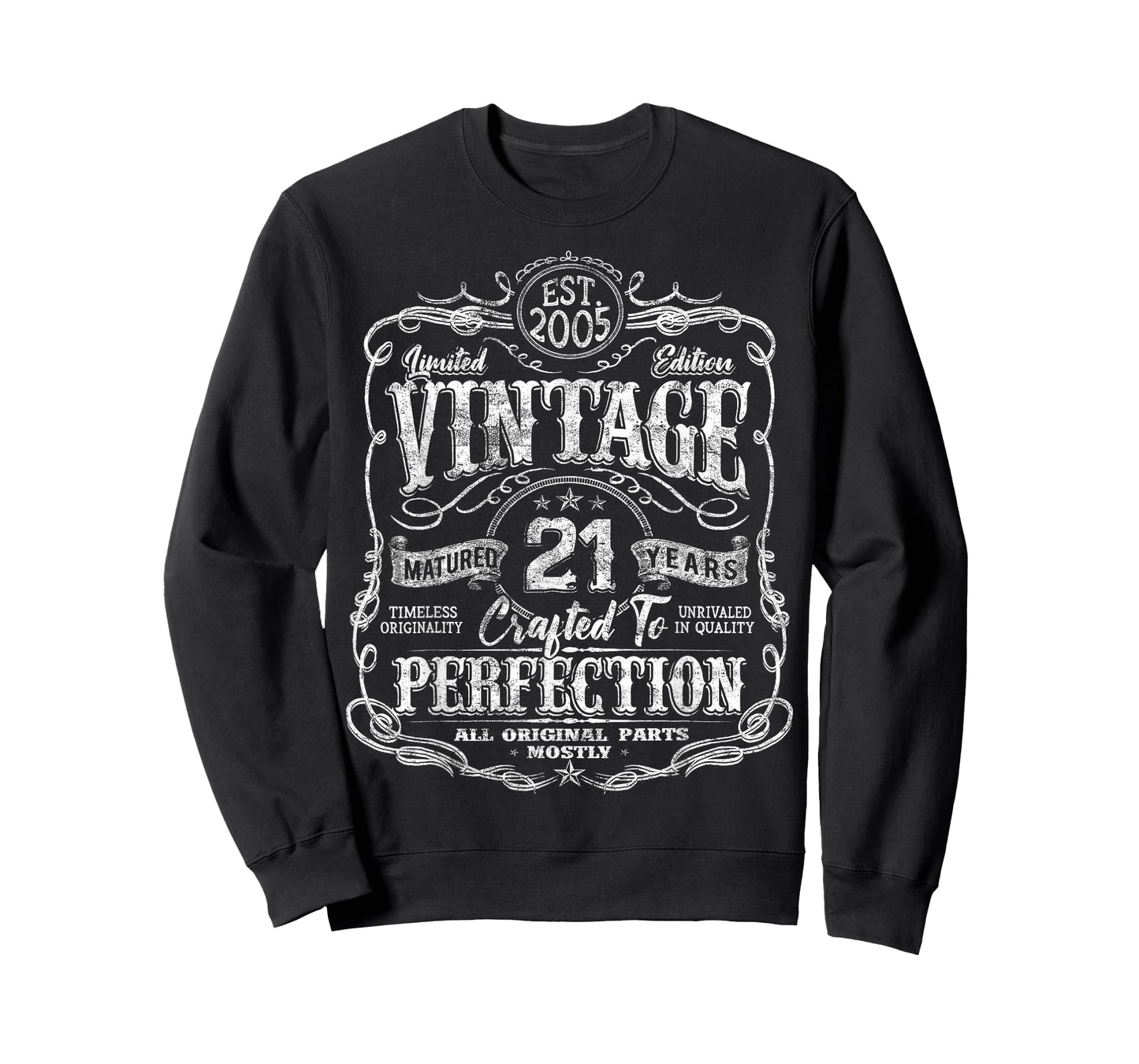 Vintage 2005 Limited Edition Shirt 21 Year Old 21st Birthday T-Shirt