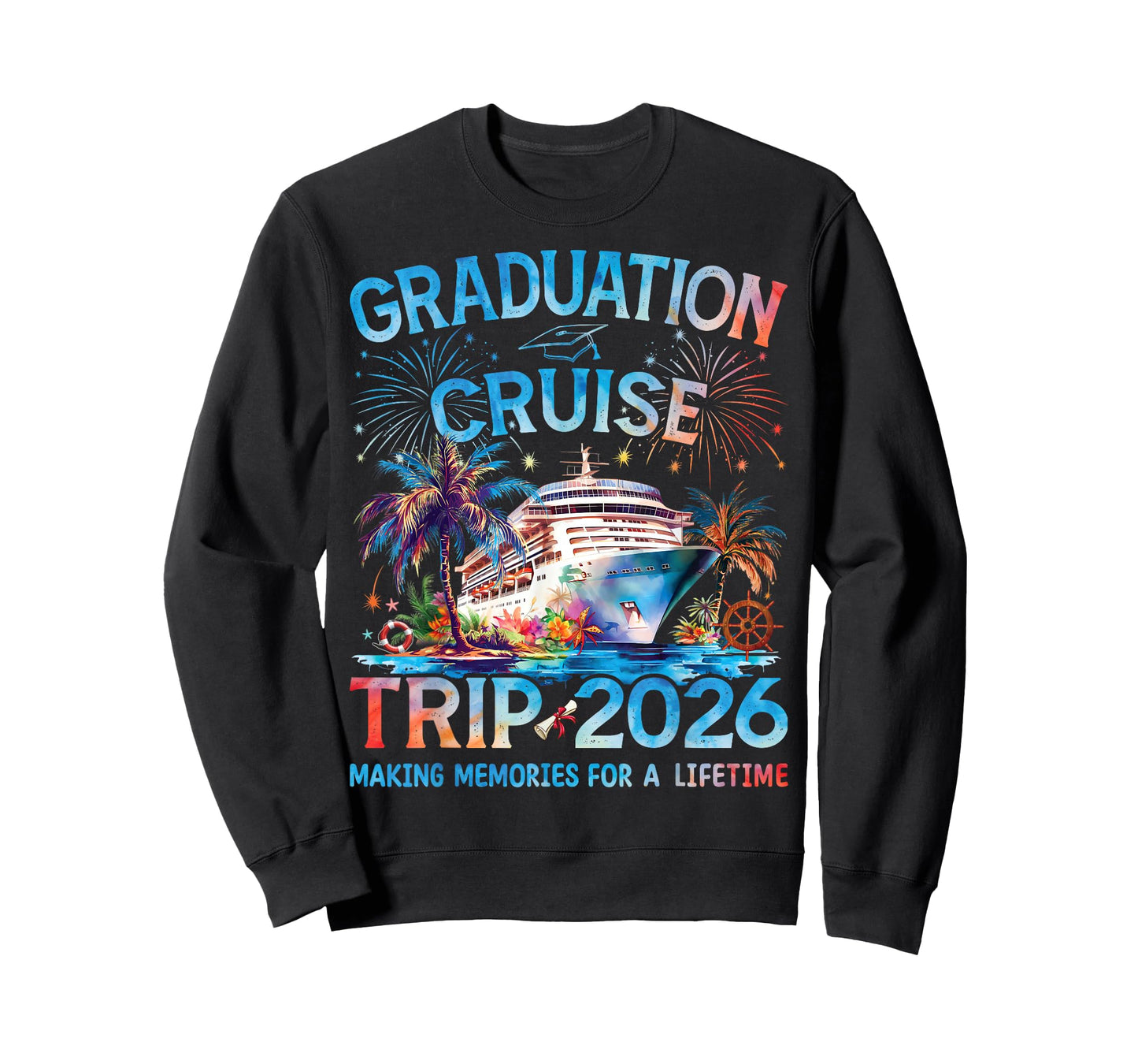 Graduation Cruise Trip 2026 Its a Senior Grad Vacation Squad T-Shirt
