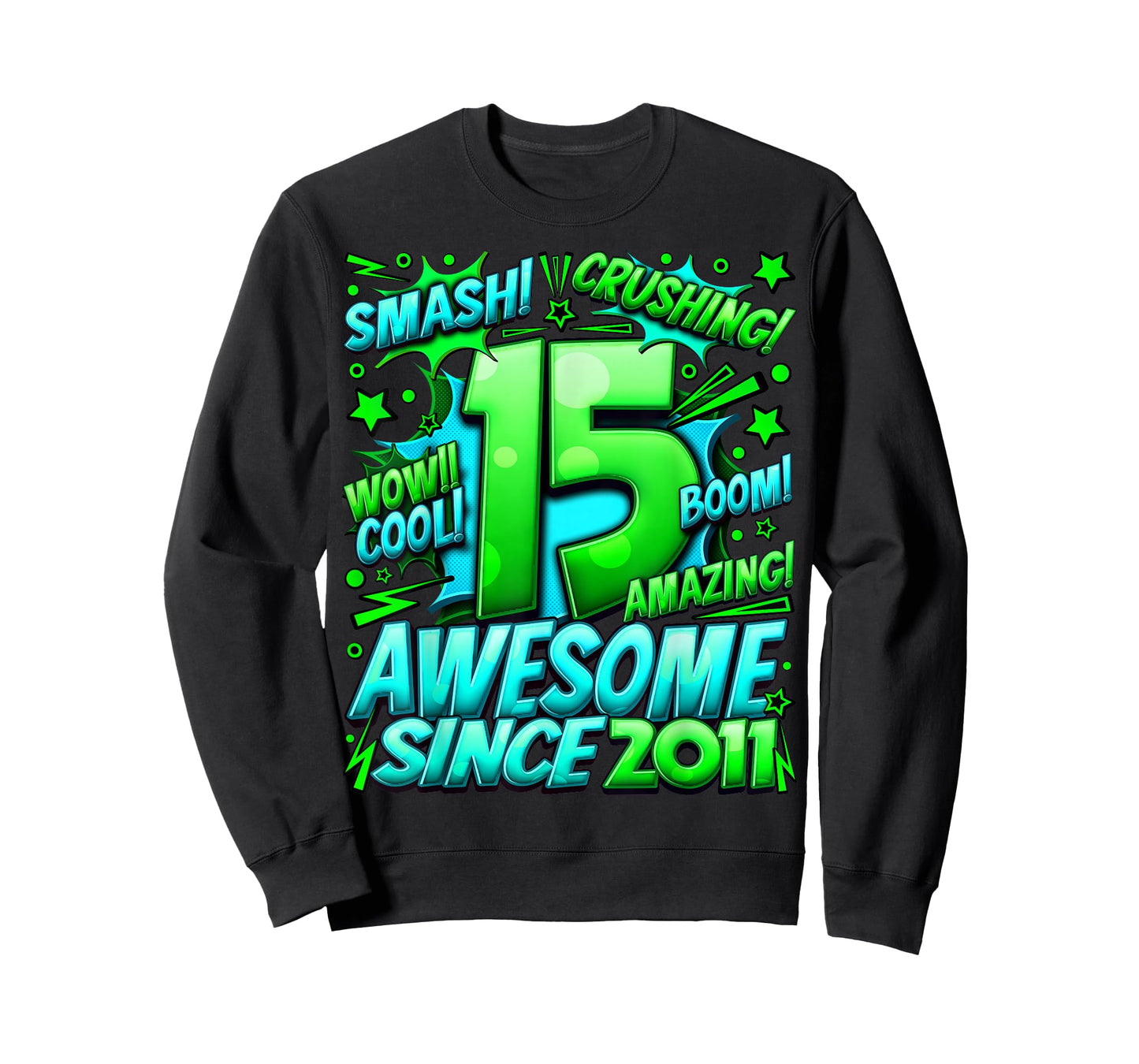 15 Year Old Gifts for Boys 15th Birthday Boy 15 Year Old Boy T-Shirt