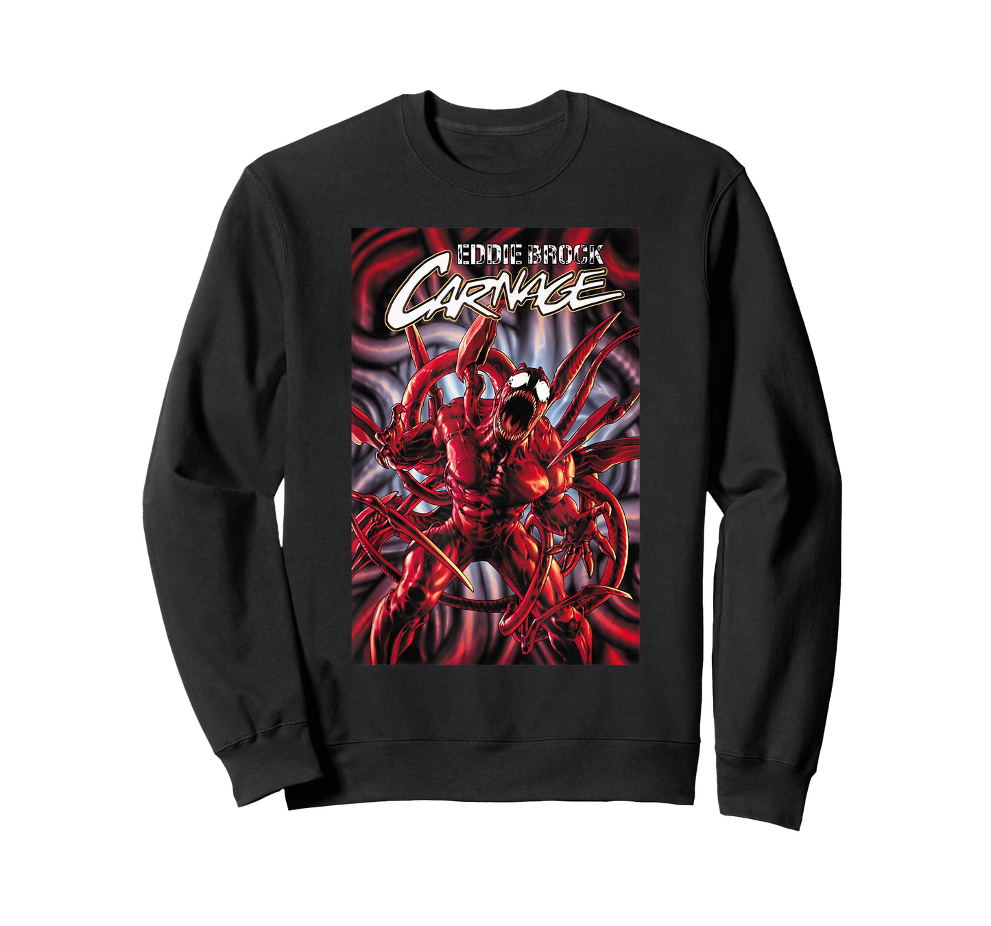 Marvel Spider-Man Eddie Brock Carnage Comic Book Cover T-Shirt