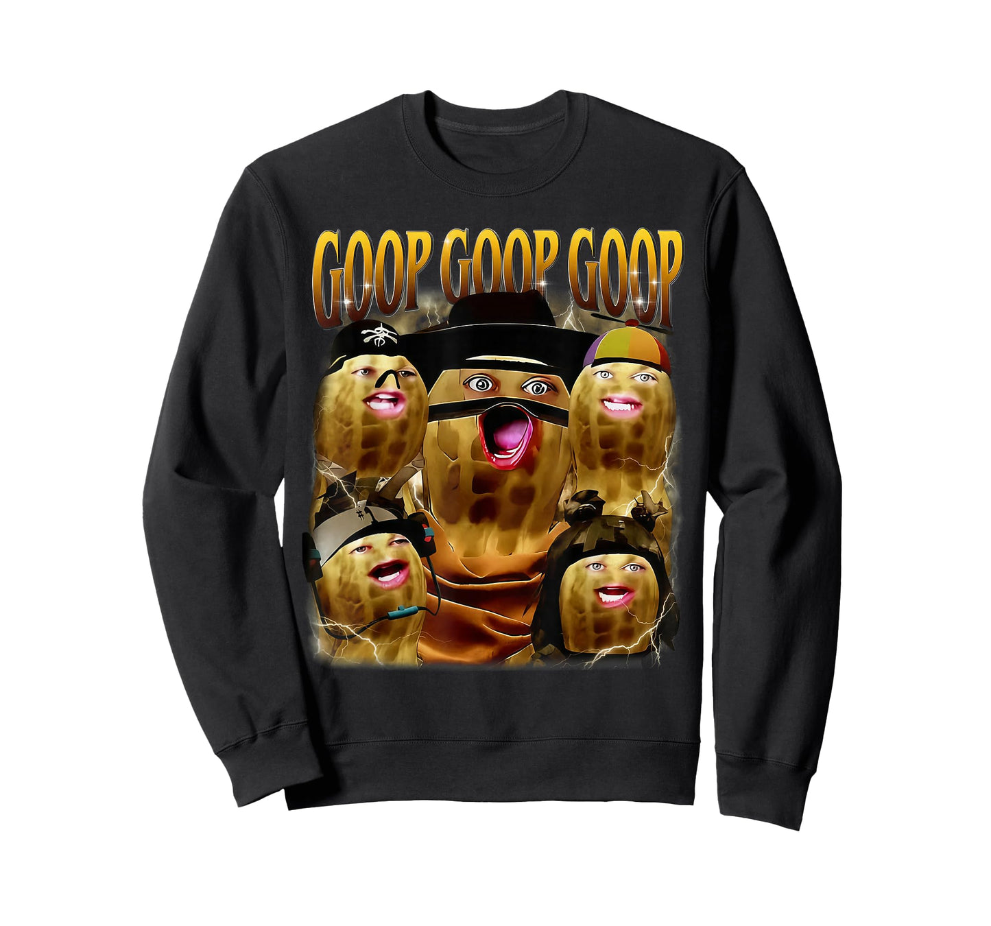 Funny Goop Goop Goop Cute Peanut Boys Girls T-Shirt