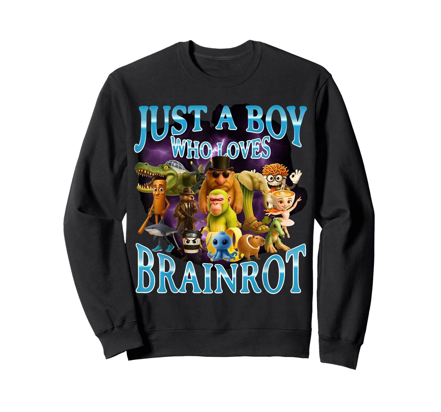 Italian Brainrot Lover Boy Funny Meme Internet Humor T-Shirt