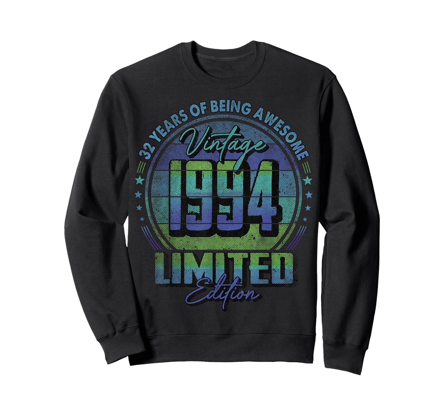 Vintage 1994 Limited Edition Shirt 32 Year Old 32nd Birthday T-Shirt