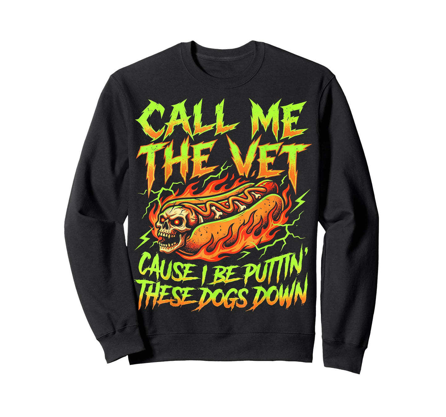 Glizzy Call Me The Vet Cause I Be Puttin These Dogs Down BBQ T-Shirt