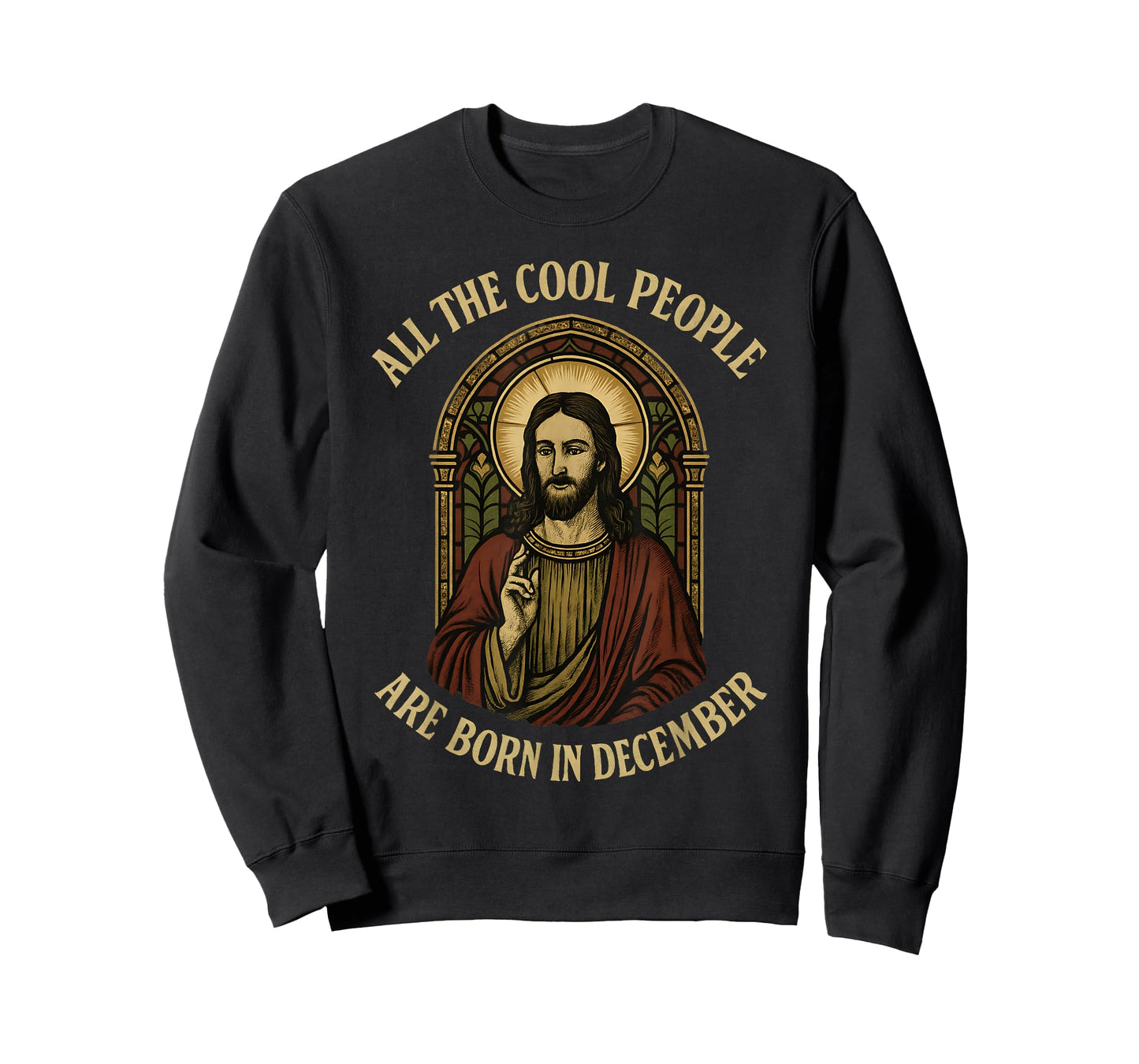 All Cool People are Born in December Birthday Christian T-Shirt