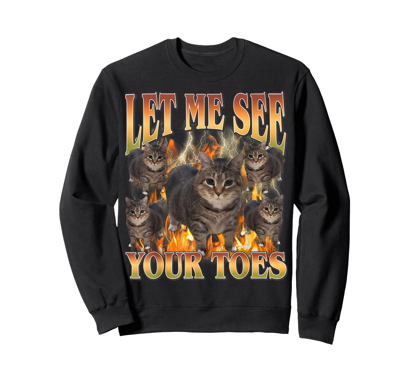 Your Toes Funny Cat Meme Bootleg Men Women T-Shirt