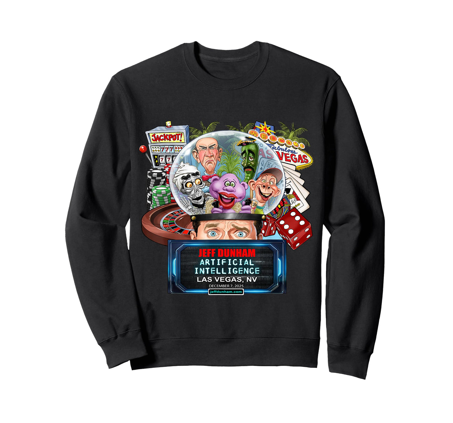 Jeff Dunham Las Vegas, NV (2025) T-Shirt