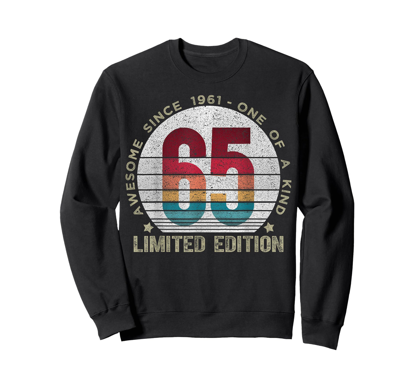 65 Year Old Gifts Vintage 1961 Limited Edition 65th Birthday T-Shirt