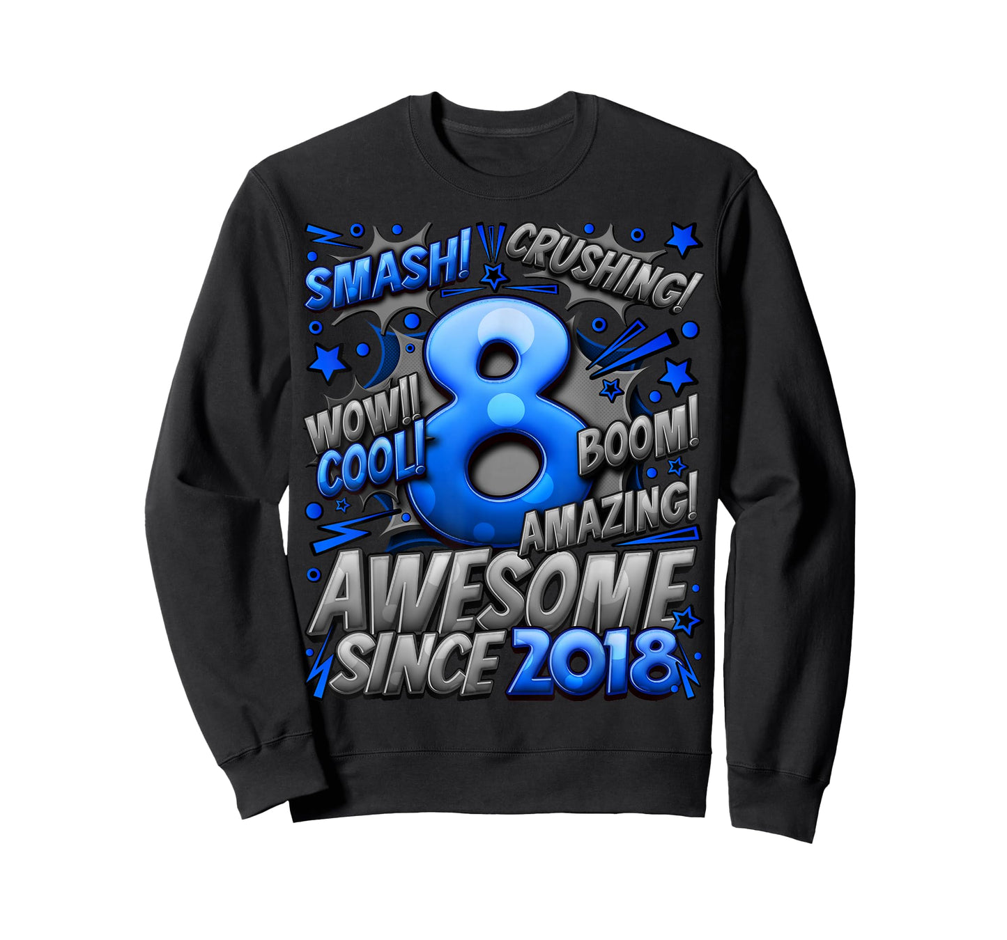 8 Year Old Gifts for Boys 8th Birthday Boy 8 Year Old Boy T-Shirt