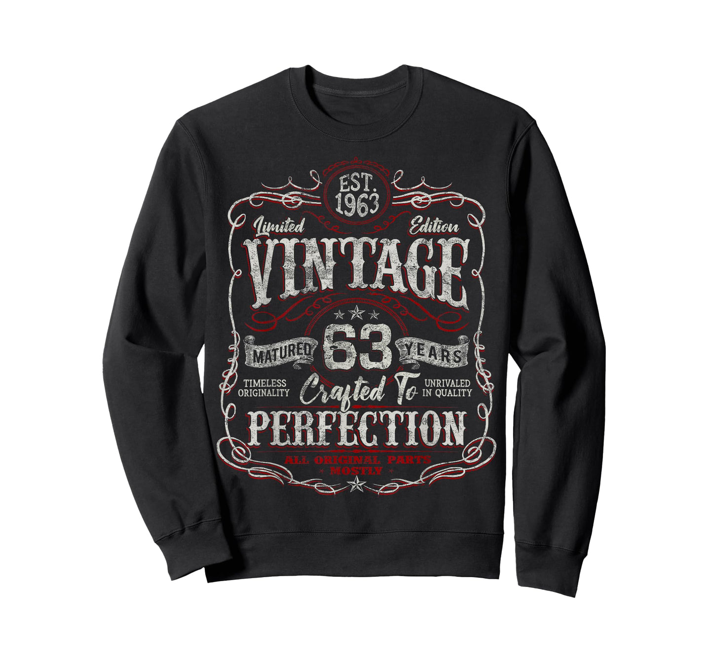 Vintage 1963 Limited Edition Shirt 63 Year Old 63rd Birthday T-Shirt