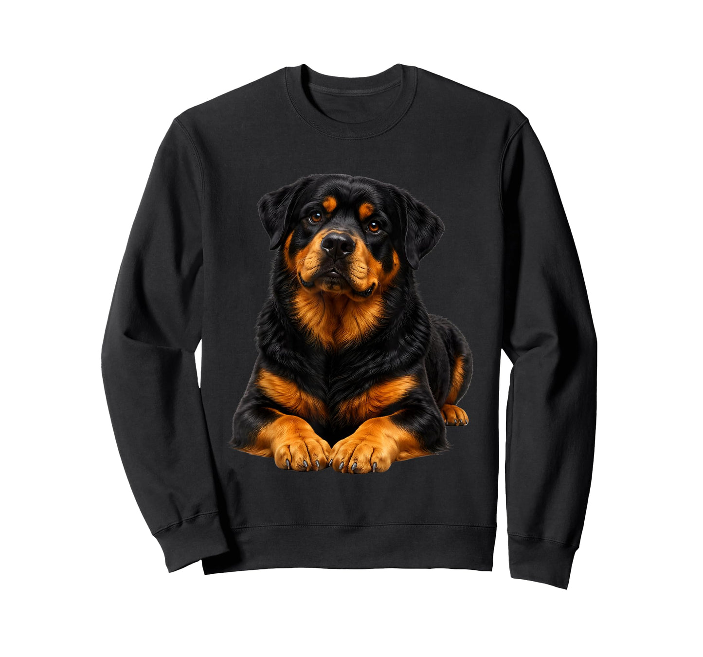 Rottweiler Portrait Dog Artwork T-Shirt